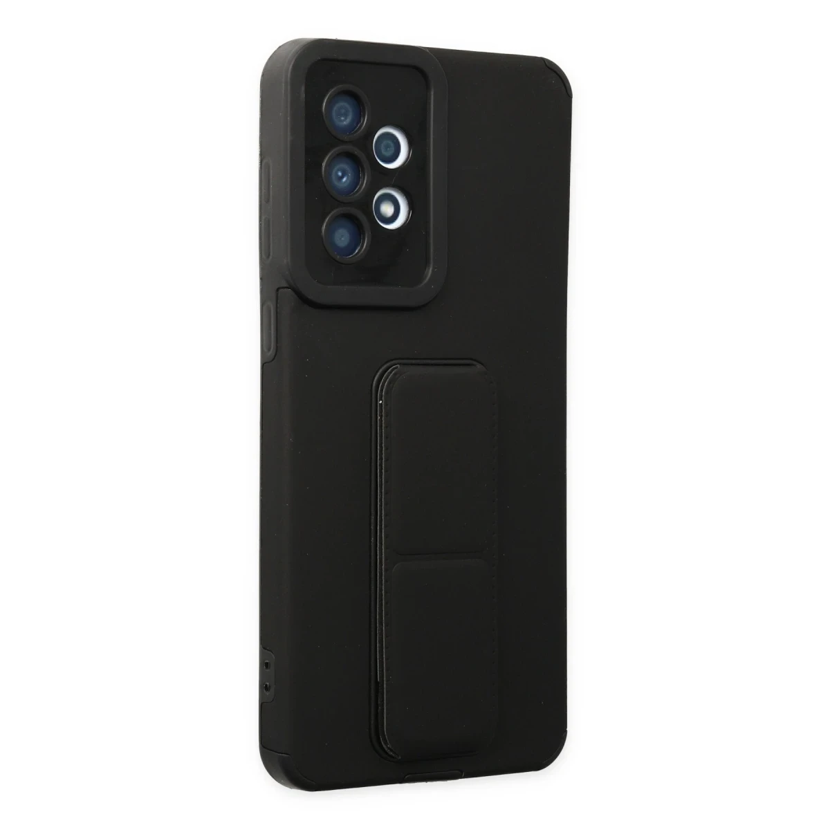 Newface Samsung Galaxy A33 5G Kılıf Mega Standlı Silikon - Siyah — görsel 6