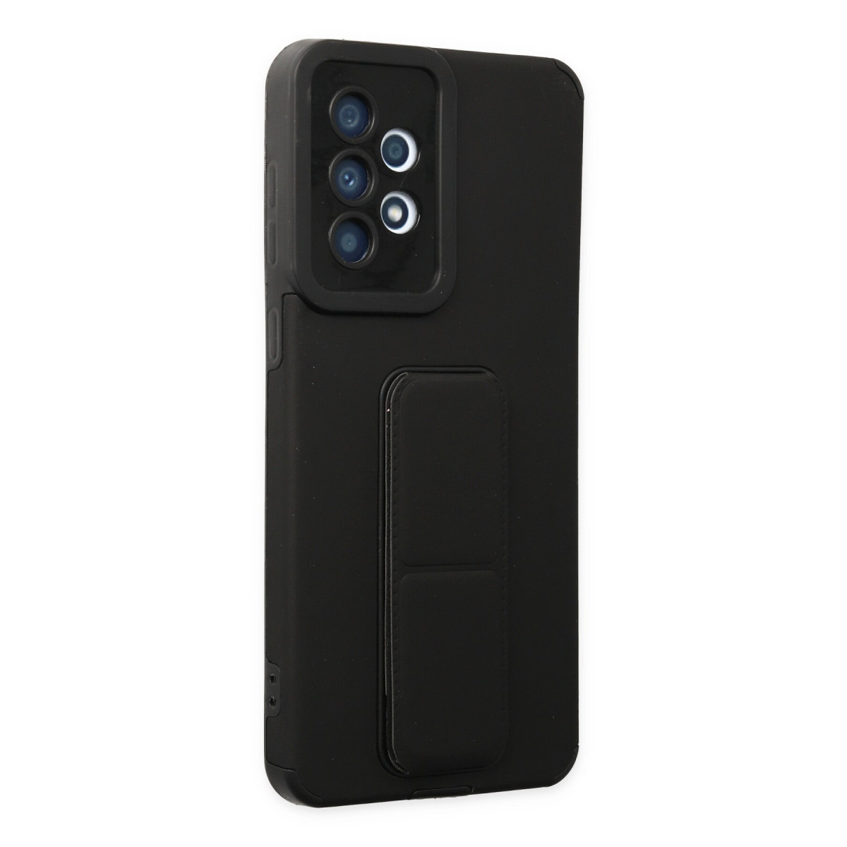 Newface Samsung Galaxy A33 5G Kılıf Mega Standlı Silikon - Siyah — görsel 10