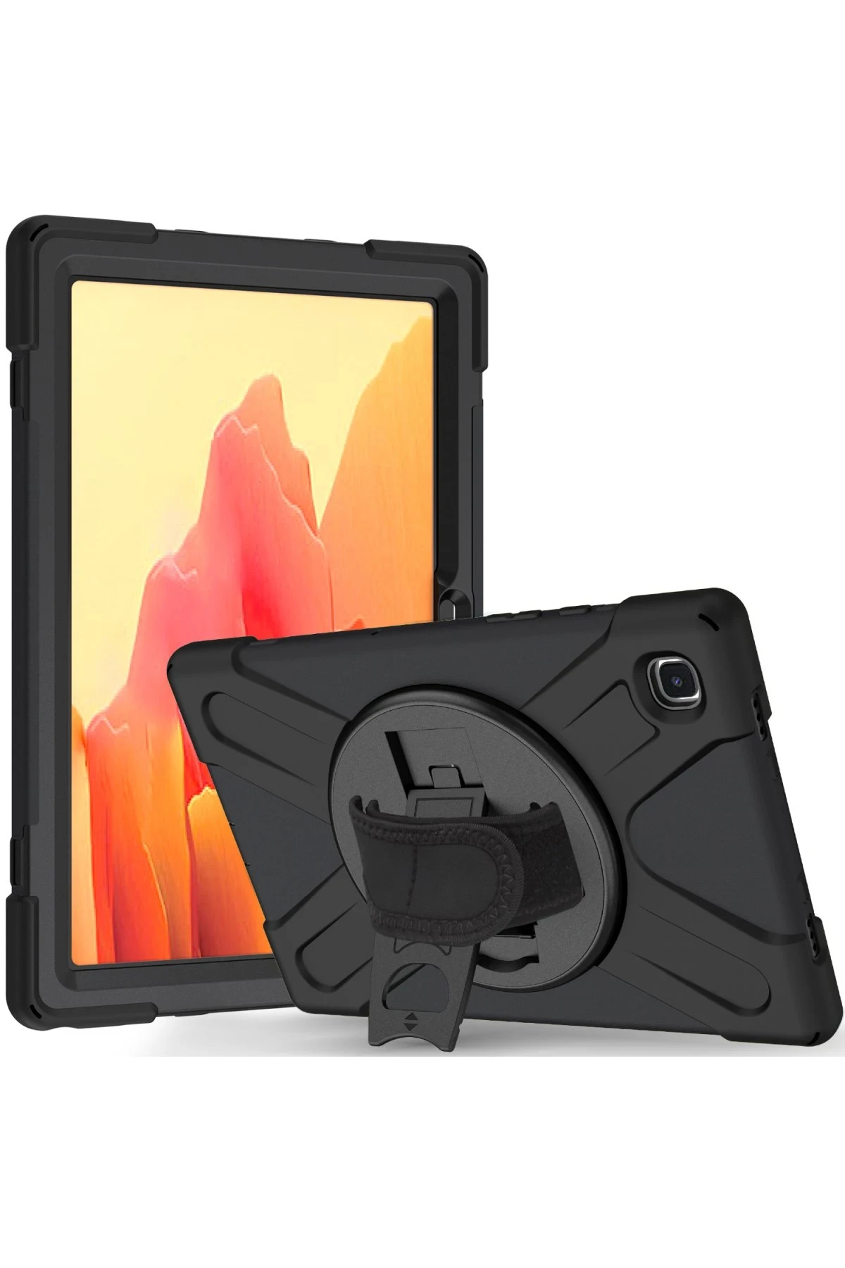 Newface Samsung Galaxy T500 Tab A7 10.4 Kılıf Amazing Tablet Kapak - Siyah