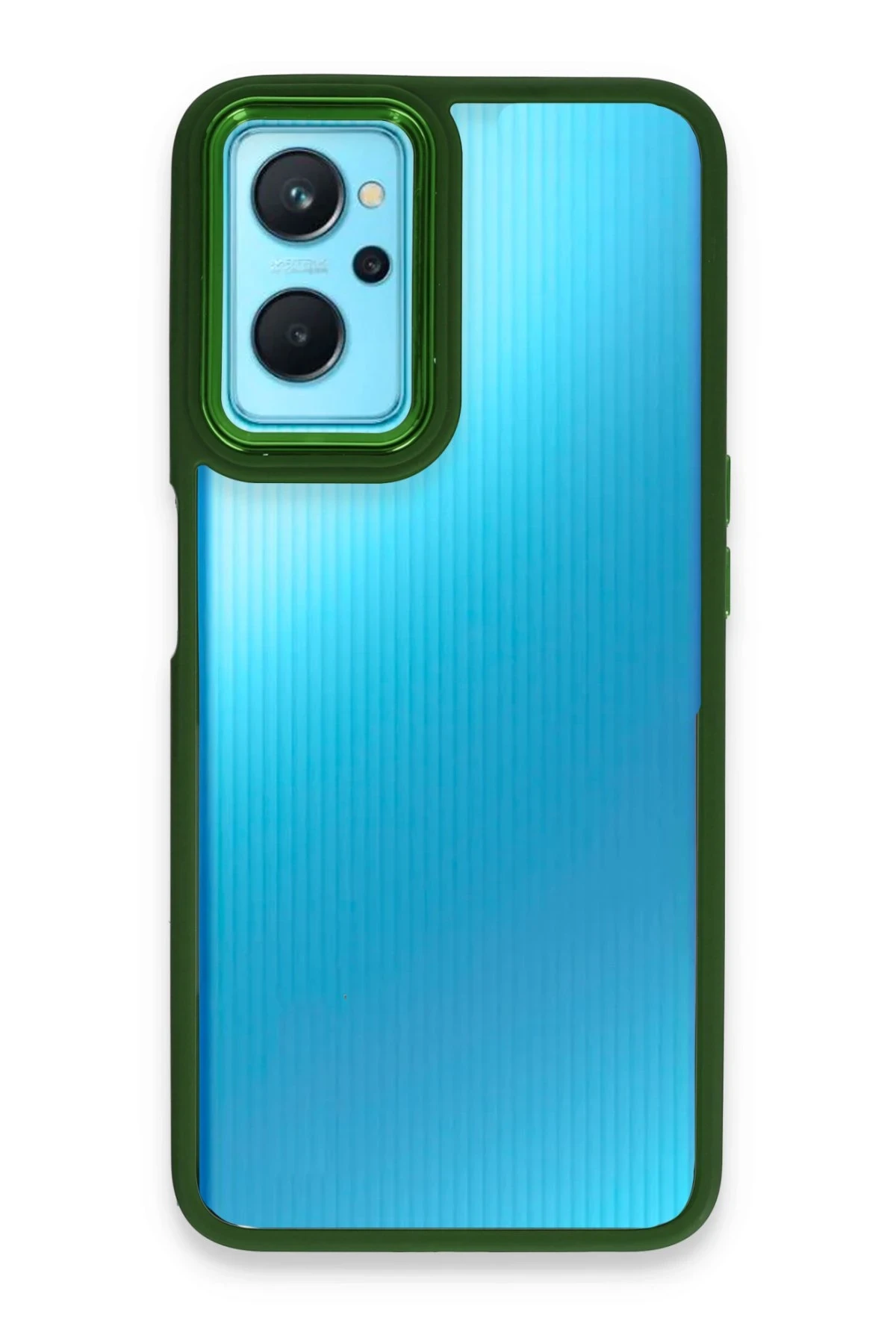 Newface Realme 9i 4G Kılıf Dora Kapak - Haki Yeşil