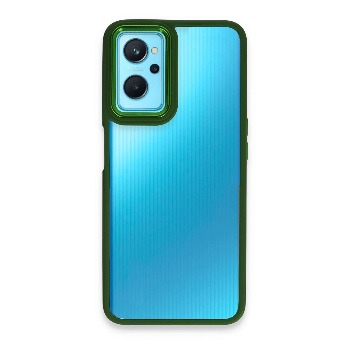 Newface Realme 9i 4G Kılıf Dora Kapak - Haki Yeşil