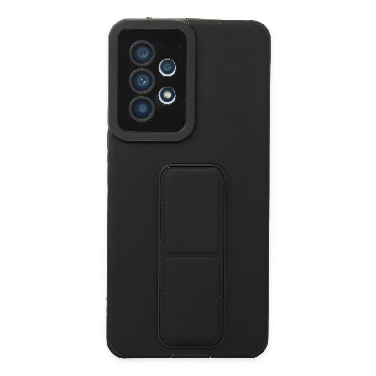 Newface Samsung Galaxy A53 5G Kılıf Mega Standlı Silikon - Siyah — görsel 9
