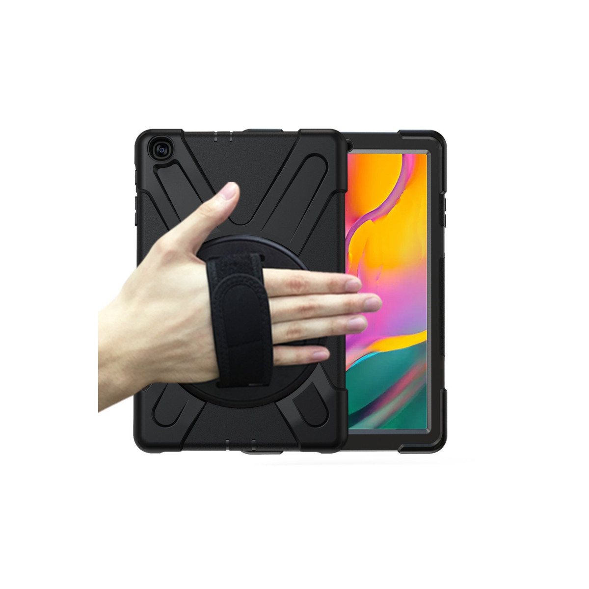 Newface Samsung Galaxy T510 Tab A 10.1 Kılıf Amazing Tablet Kapak - Siyah — görsel 11