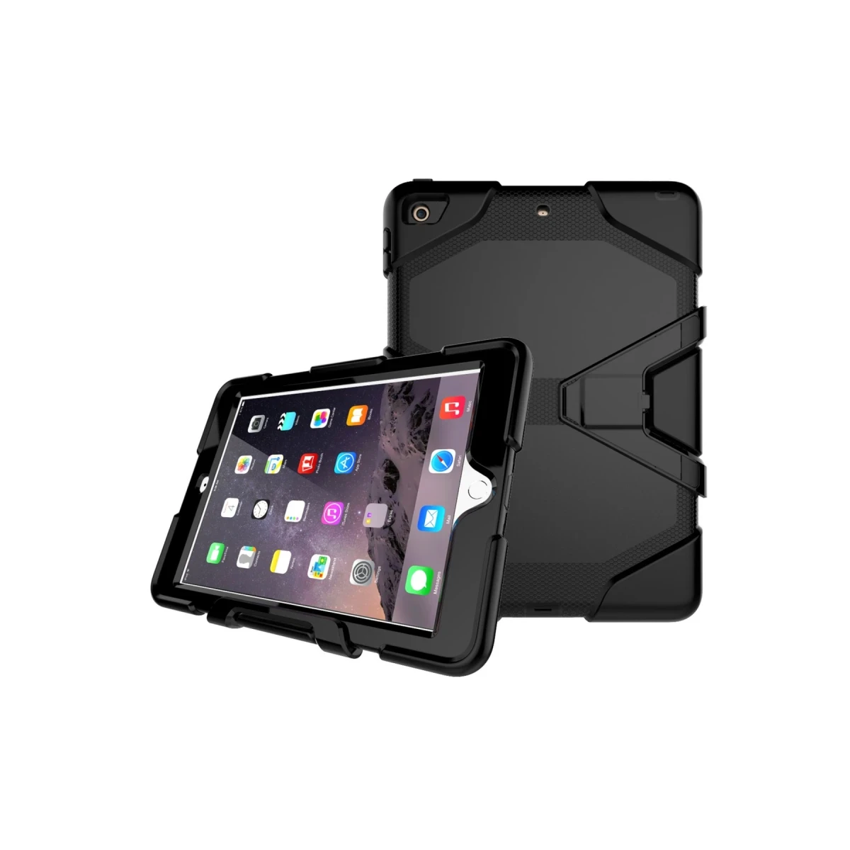 Newface Apple iPad 5 Air 9.7 Kılıf Griffin Tablet Kapak - Siyah — görsel 8