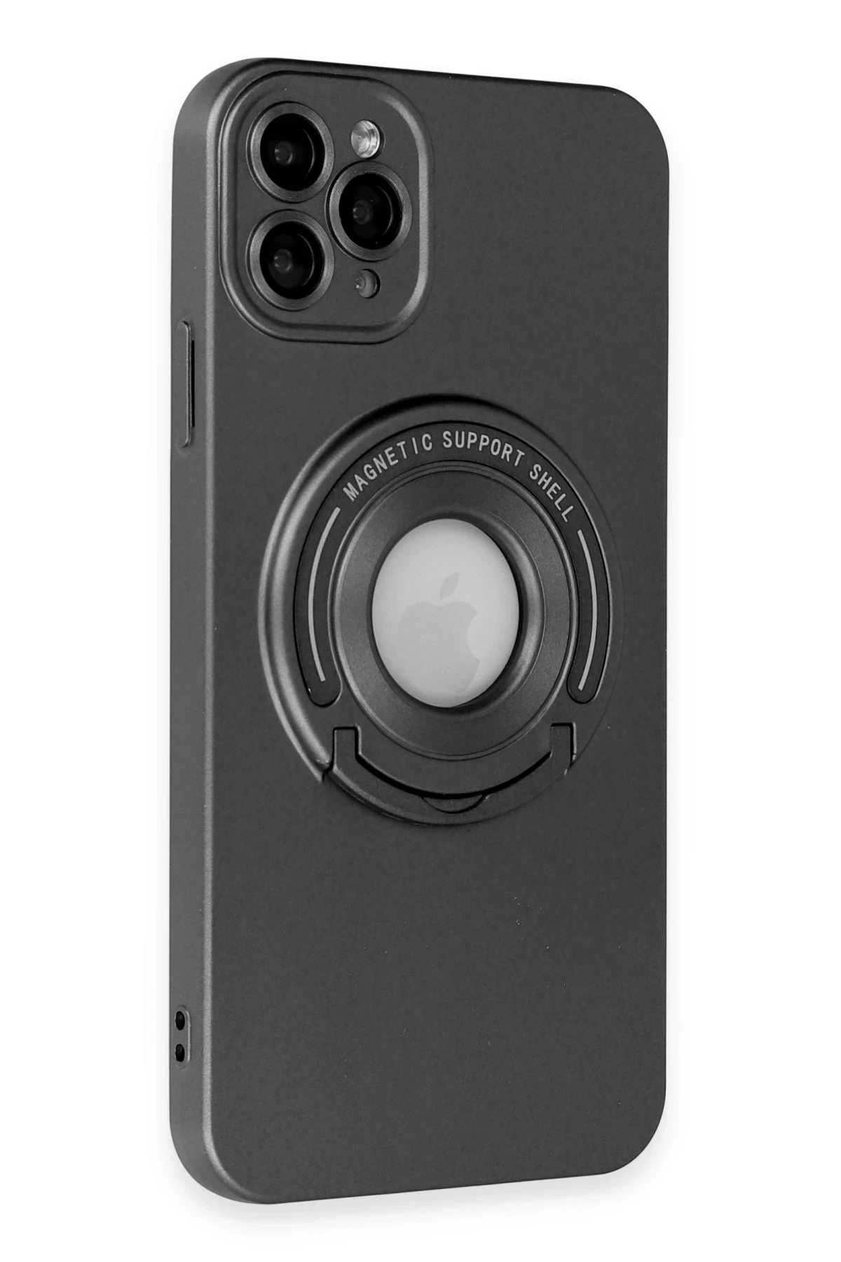 Newface Apple iPhone 11 Pro Max Kılıf Lukka Magneticsafe Kapak - Siyah — görsel 2
