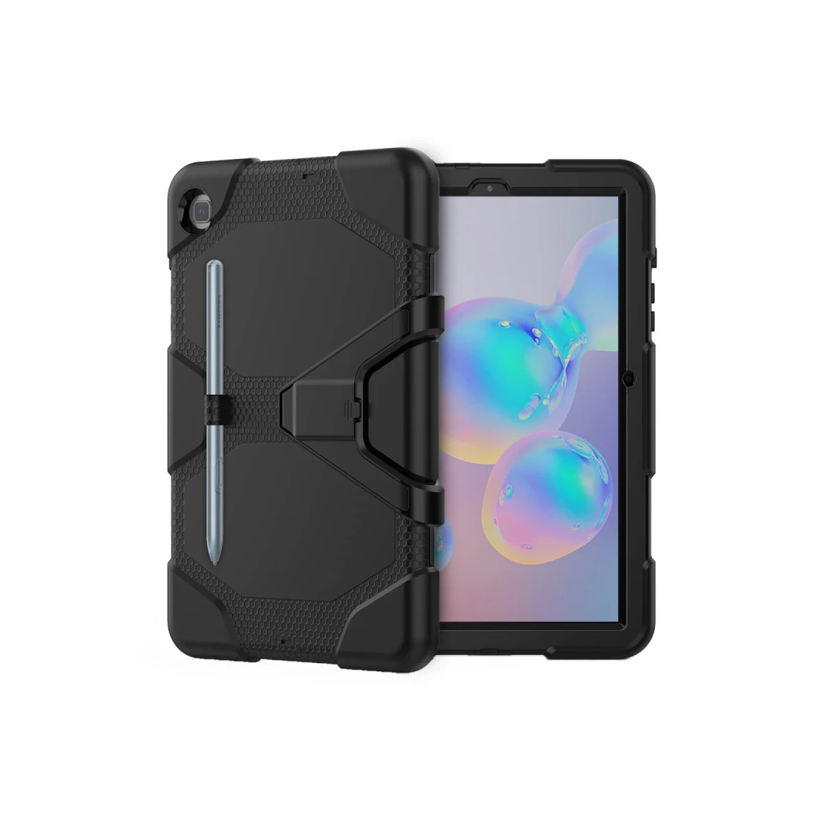 Newface Samsung Galaxy T500 Tab A7 10.4 Kılıf Griffin Tablet Kapak - Siyah — görsel 8