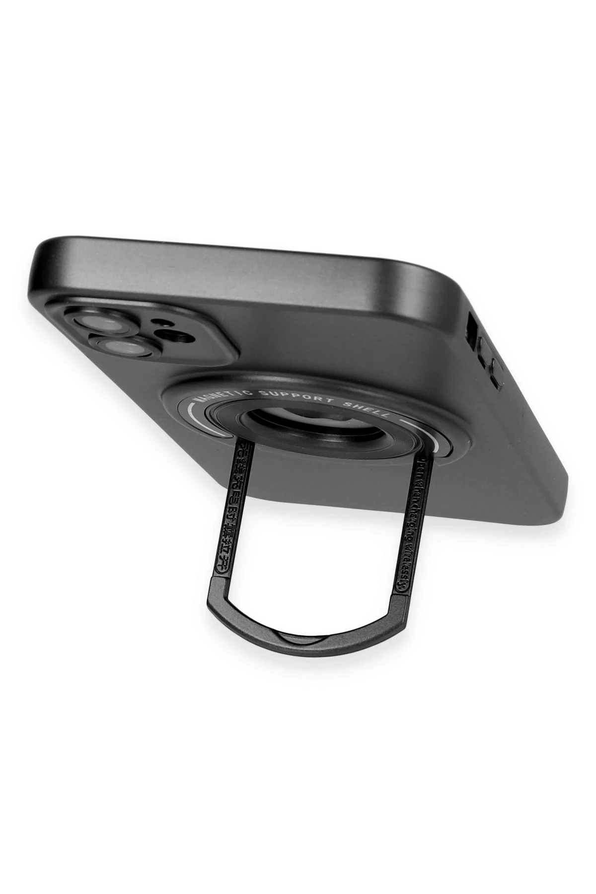 Newface Apple iPhone 12 Kılıf Lukka Magneticsafe Kapak - Siyah — görsel 3