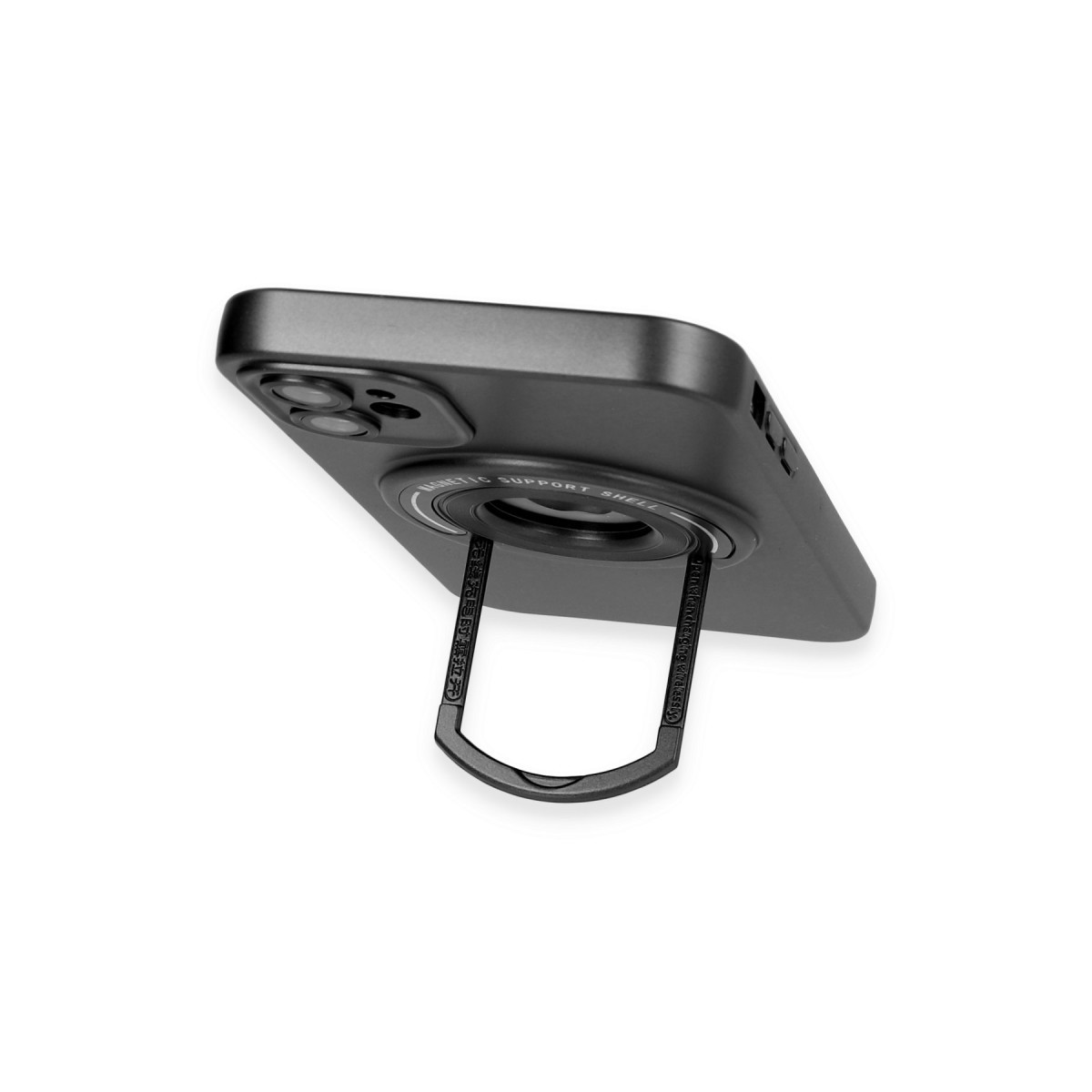 Newface Apple iPhone 12 Kılıf Lukka Magneticsafe Kapak - Siyah — görsel 11