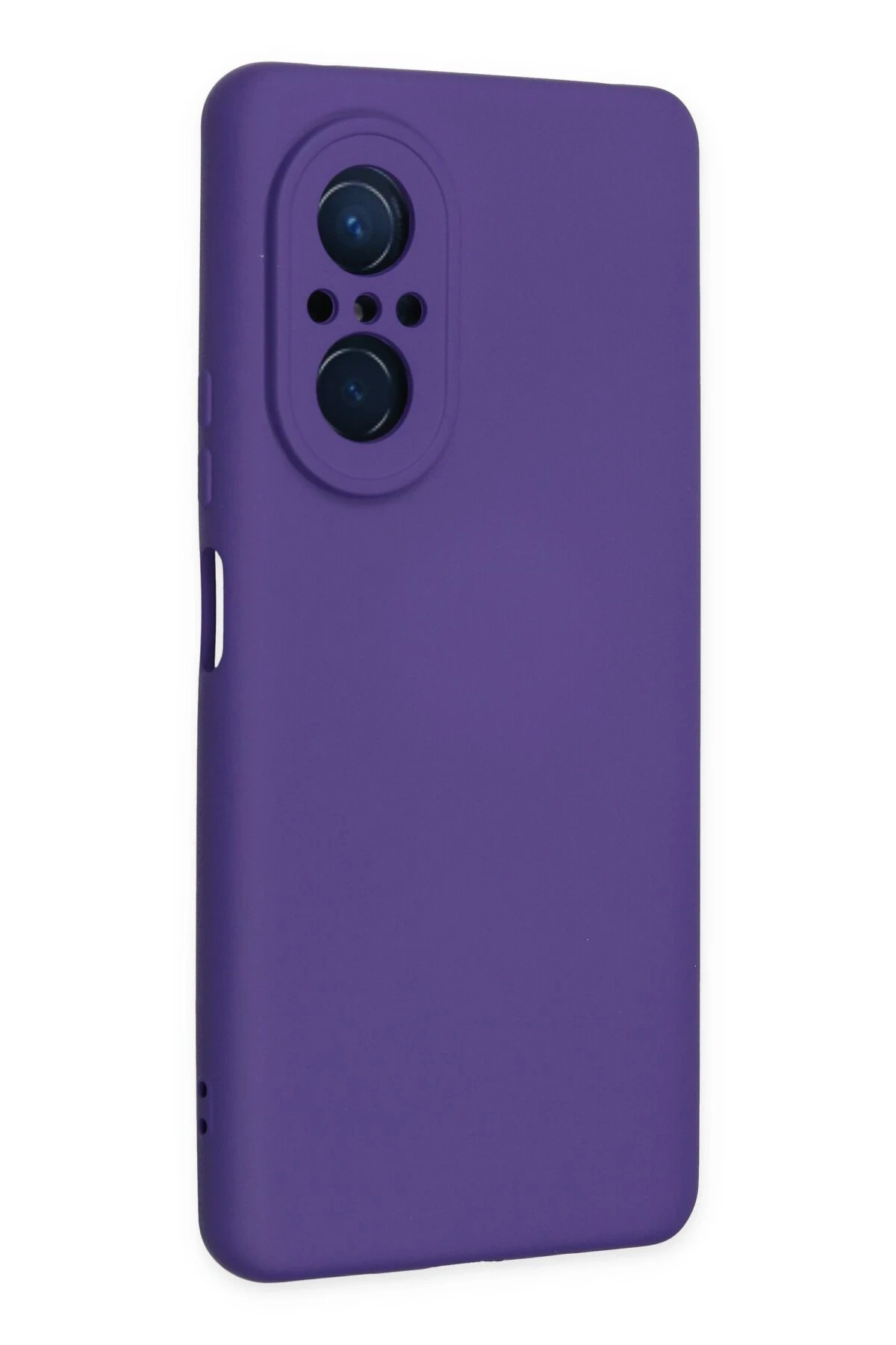 Newface Huawei Nova 9 SE Kılıf Nano içi Kadife Silikon - Mor