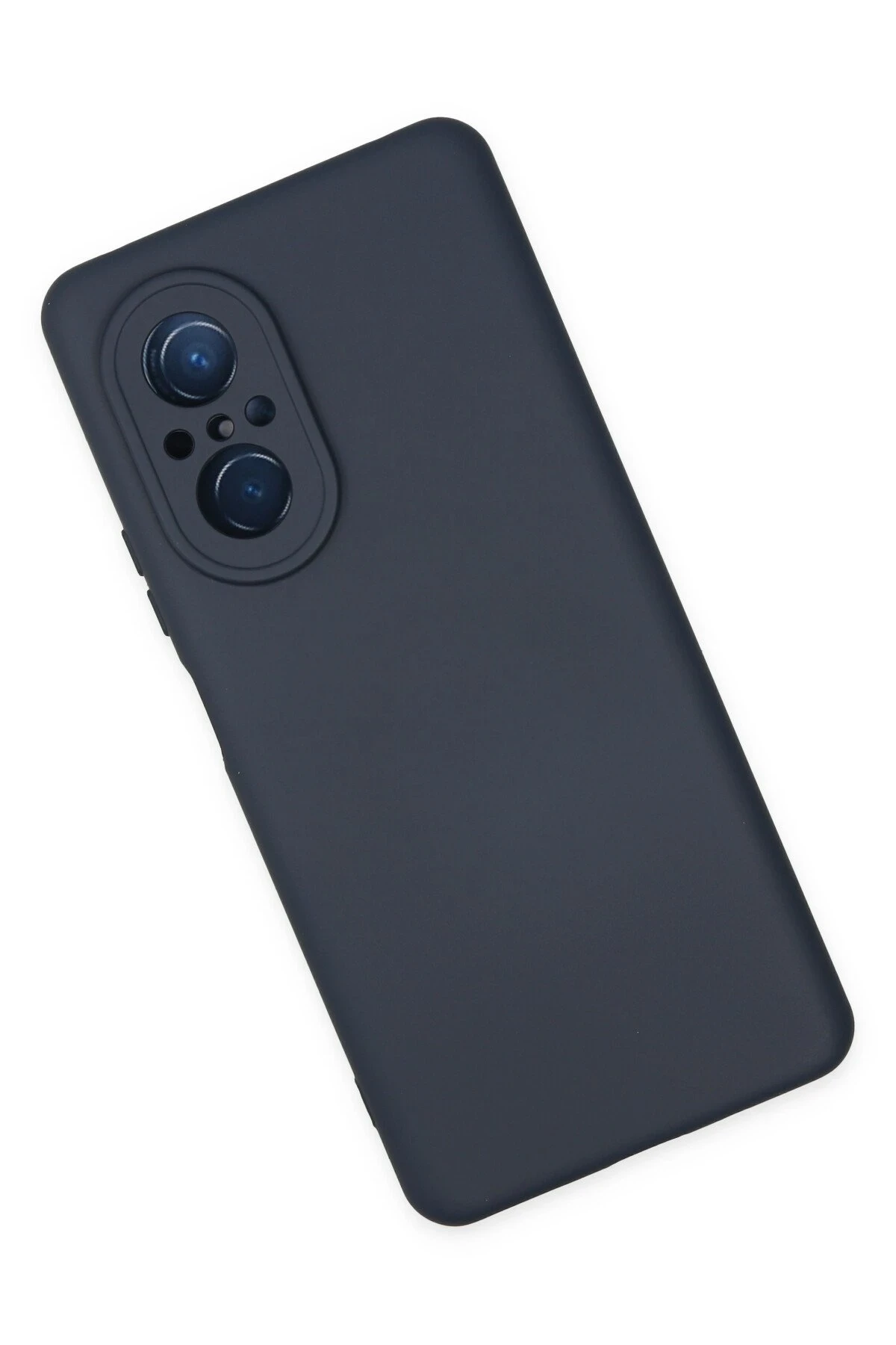 Newface Huawei Nova 9 SE Kılıf Nano içi Kadife Silikon - Lacivert