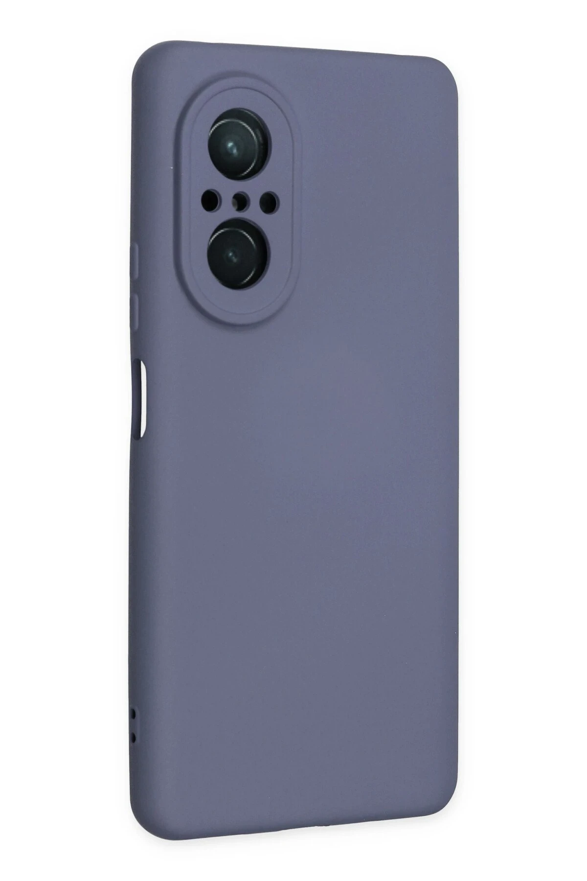 Newface Huawei Nova 9 SE Kılıf Nano içi Kadife Silikon - Gri