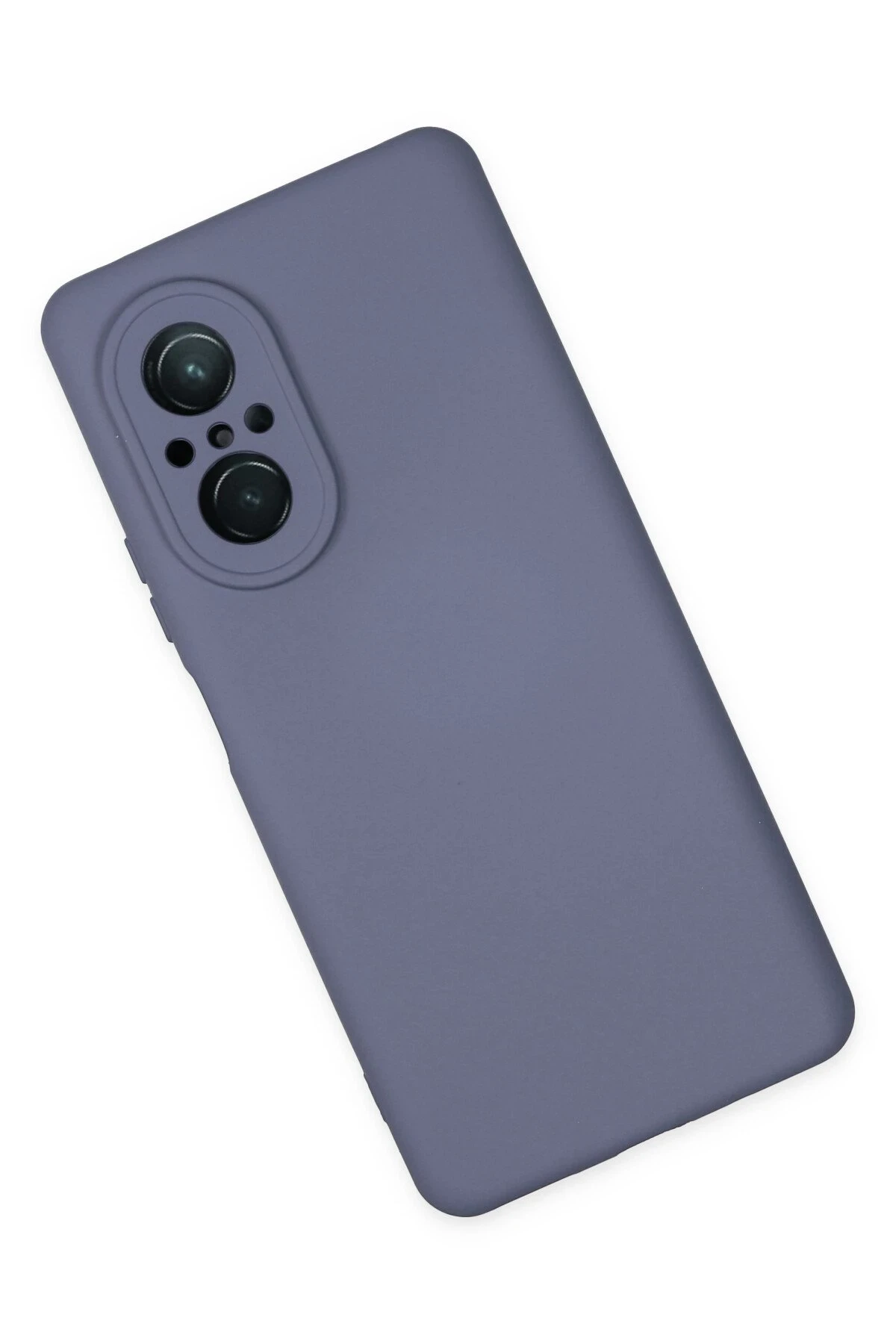Newface Huawei Nova 9 SE Kılıf Nano içi Kadife Silikon - Gri