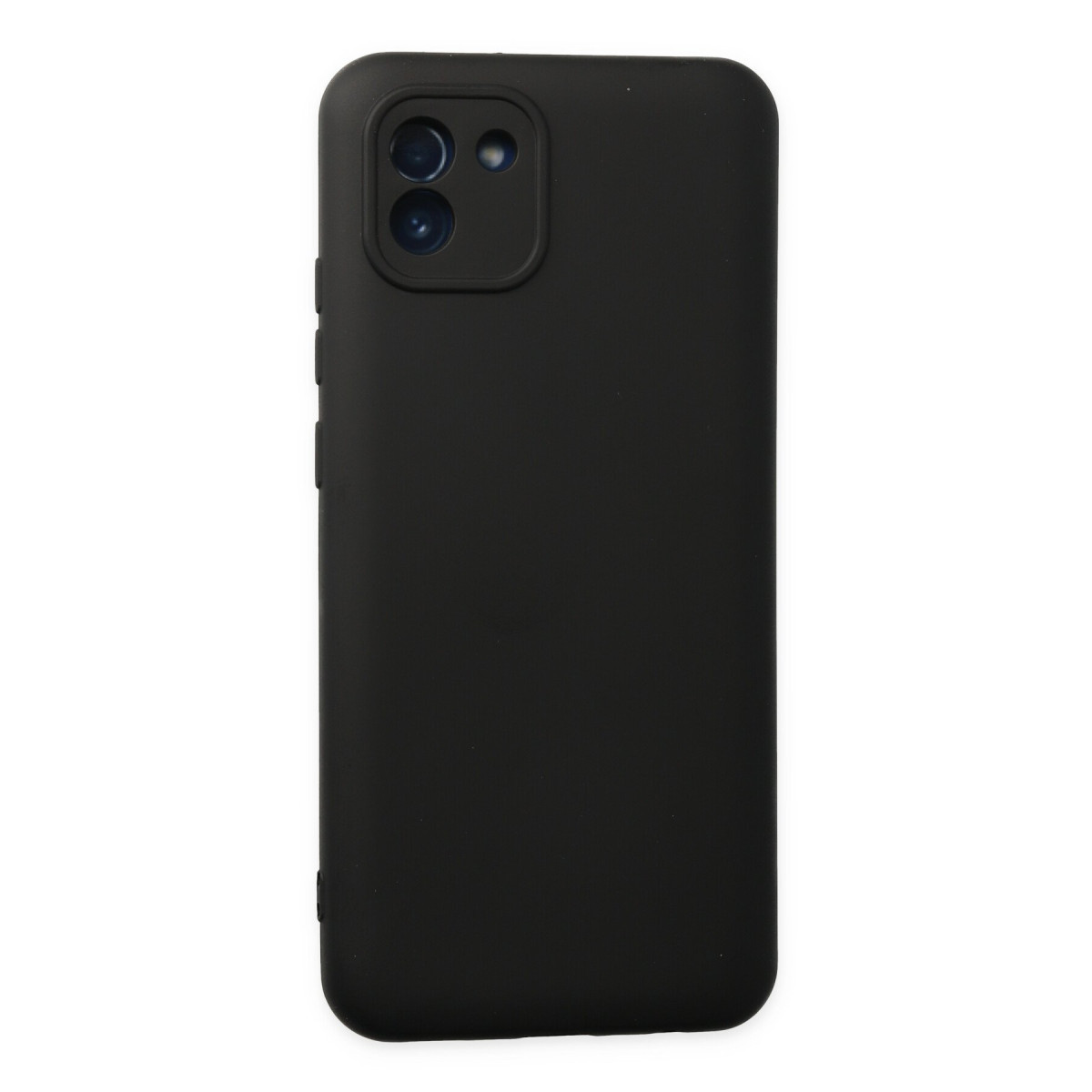 Newface Samsung Galaxy A03 Kılıf Nano içi Kadife Silikon - Siyah — görsel 7