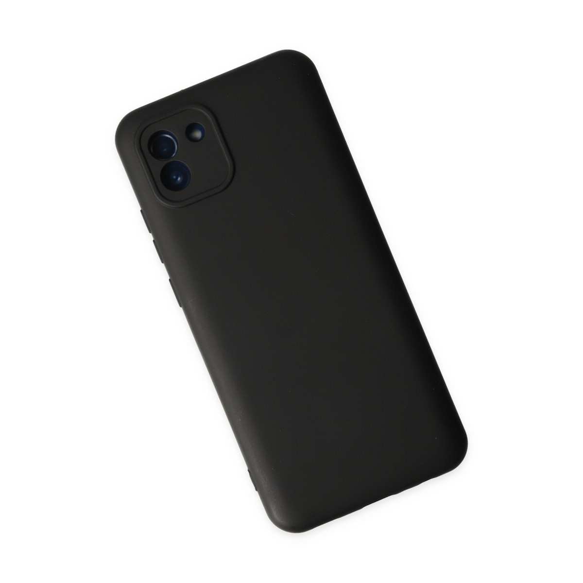 Newface Samsung Galaxy A03 Kılıf Nano içi Kadife Silikon - Siyah — görsel 9