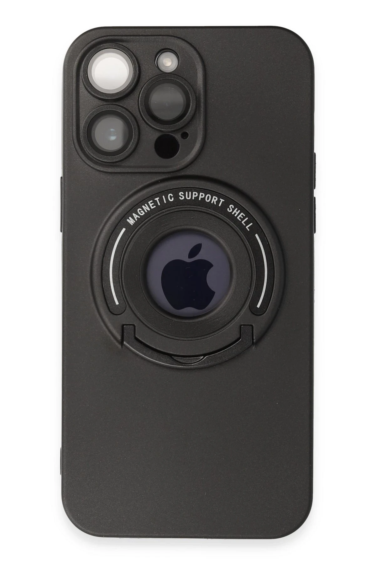 Newface Apple iPhone 13 Pro Max Kılıf Lukka Magneticsafe Kapak - Siyah