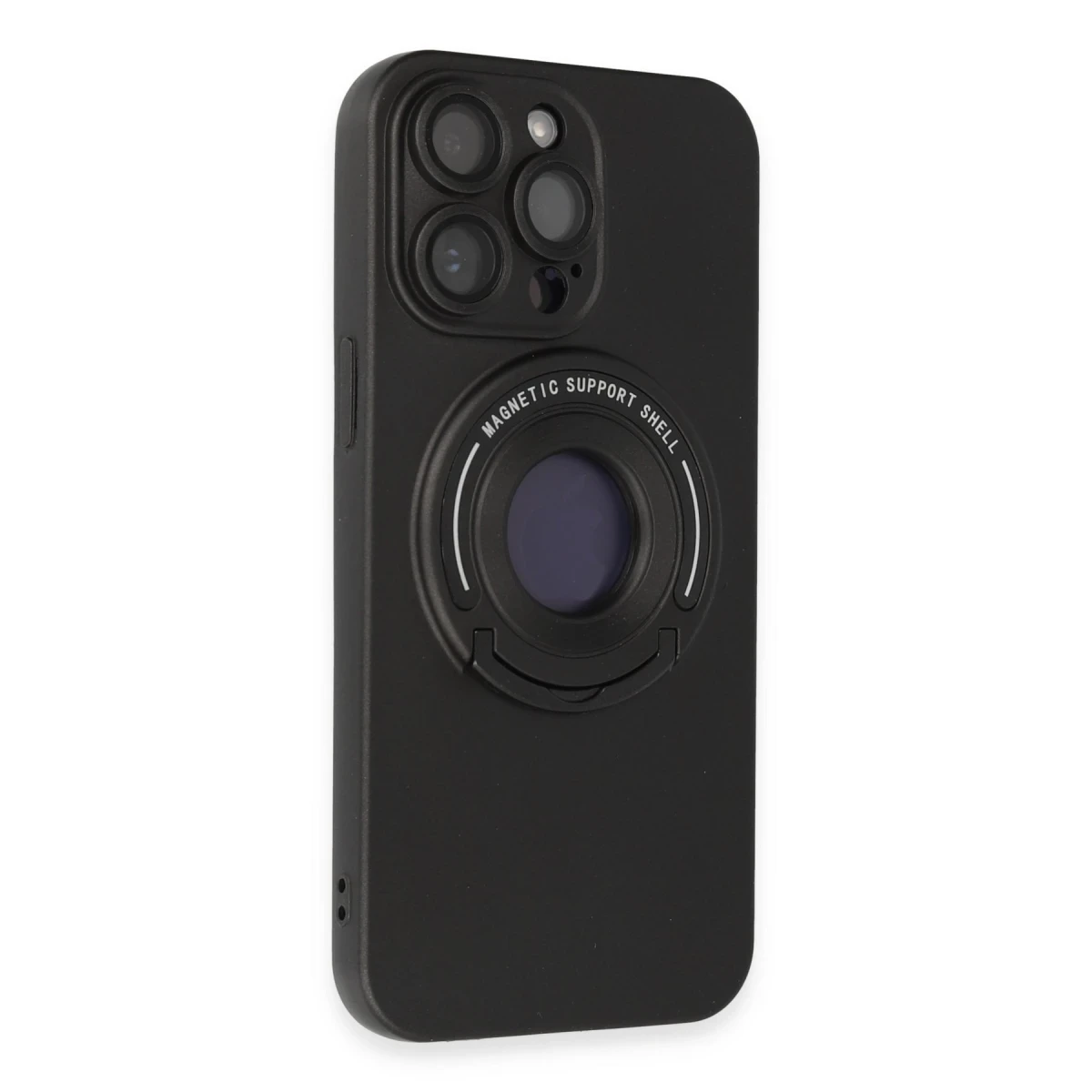 Newface Apple iPhone 13 Pro Max Kılıf Lukka Magneticsafe Kapak - Siyah — görsel 8