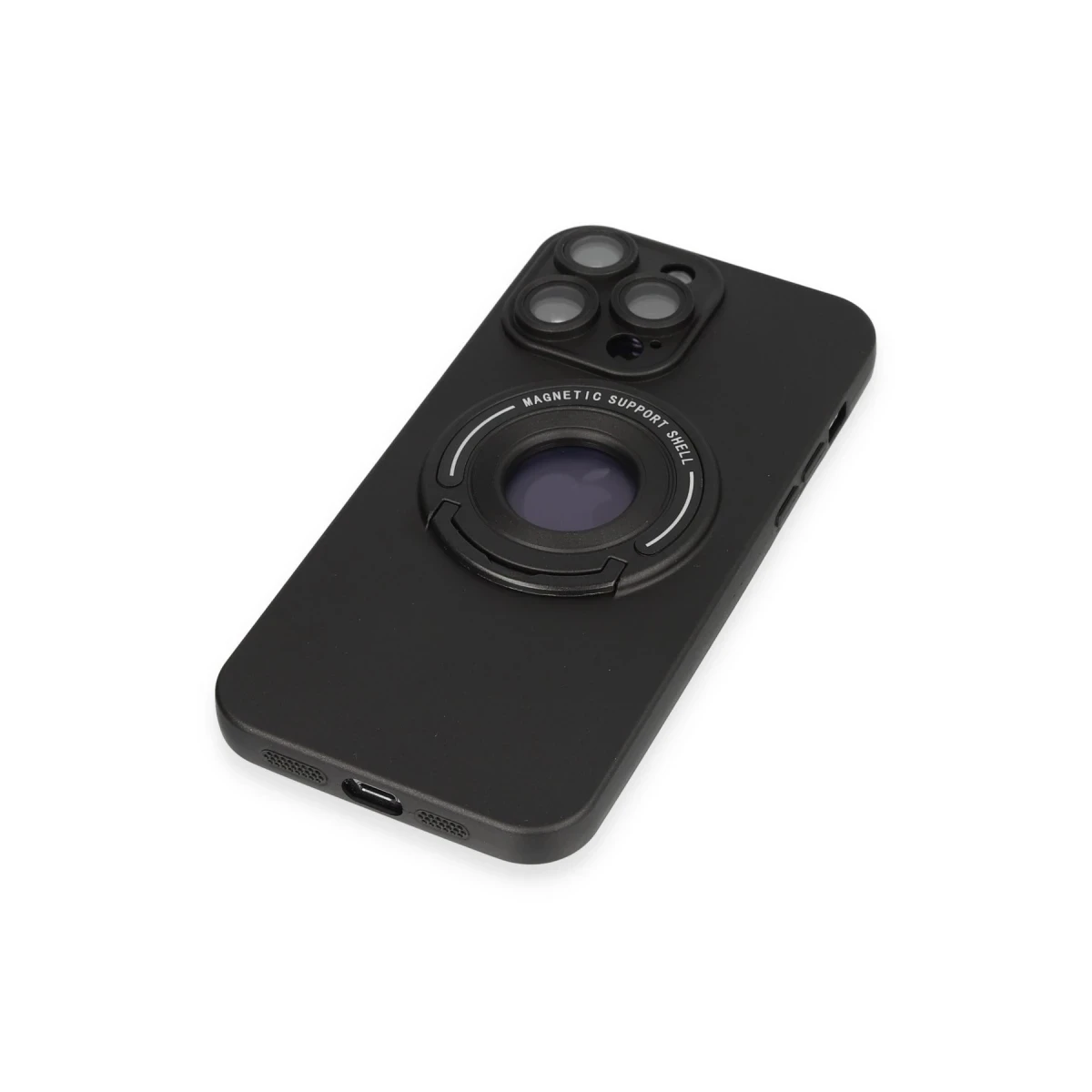 Newface Apple iPhone 13 Pro Max Kılıf Lukka Magneticsafe Kapak - Siyah — görsel 12
