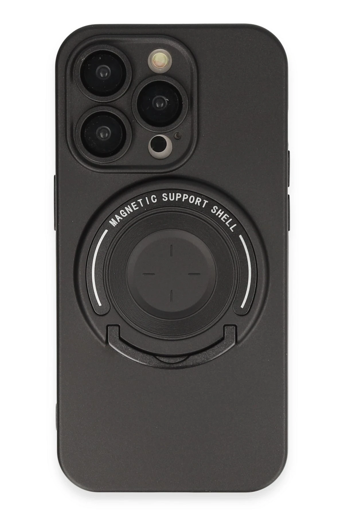 Newface Apple iPhone 14 Pro Kılıf Lukka Magneticsafe Kapak - Siyah