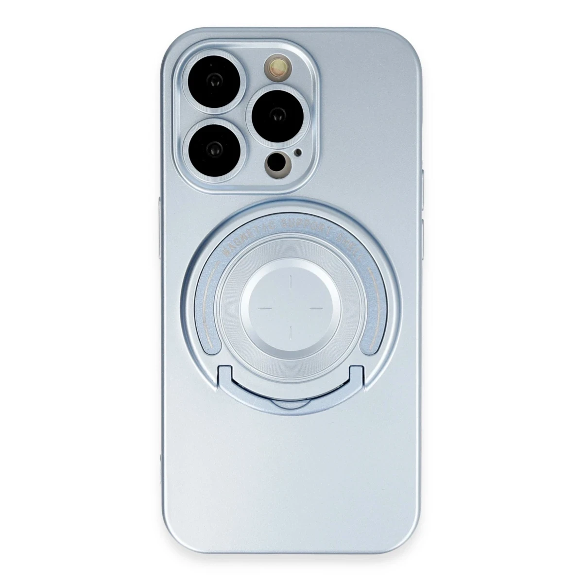 Newface Apple iPhone 14 Pro Kılıf Lukka Magneticsafe Kapak - Sierra Blue