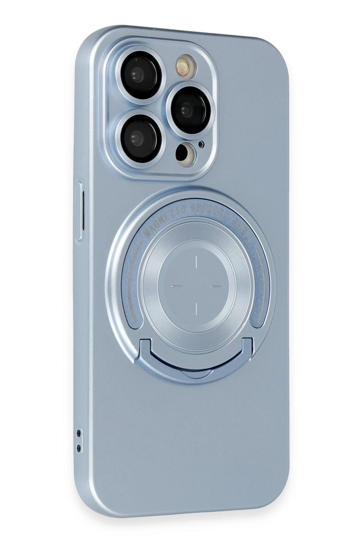 Newface iPhone 14 Pro Kılıf Lukka Magneticsafe Kapak - Sierra Blue