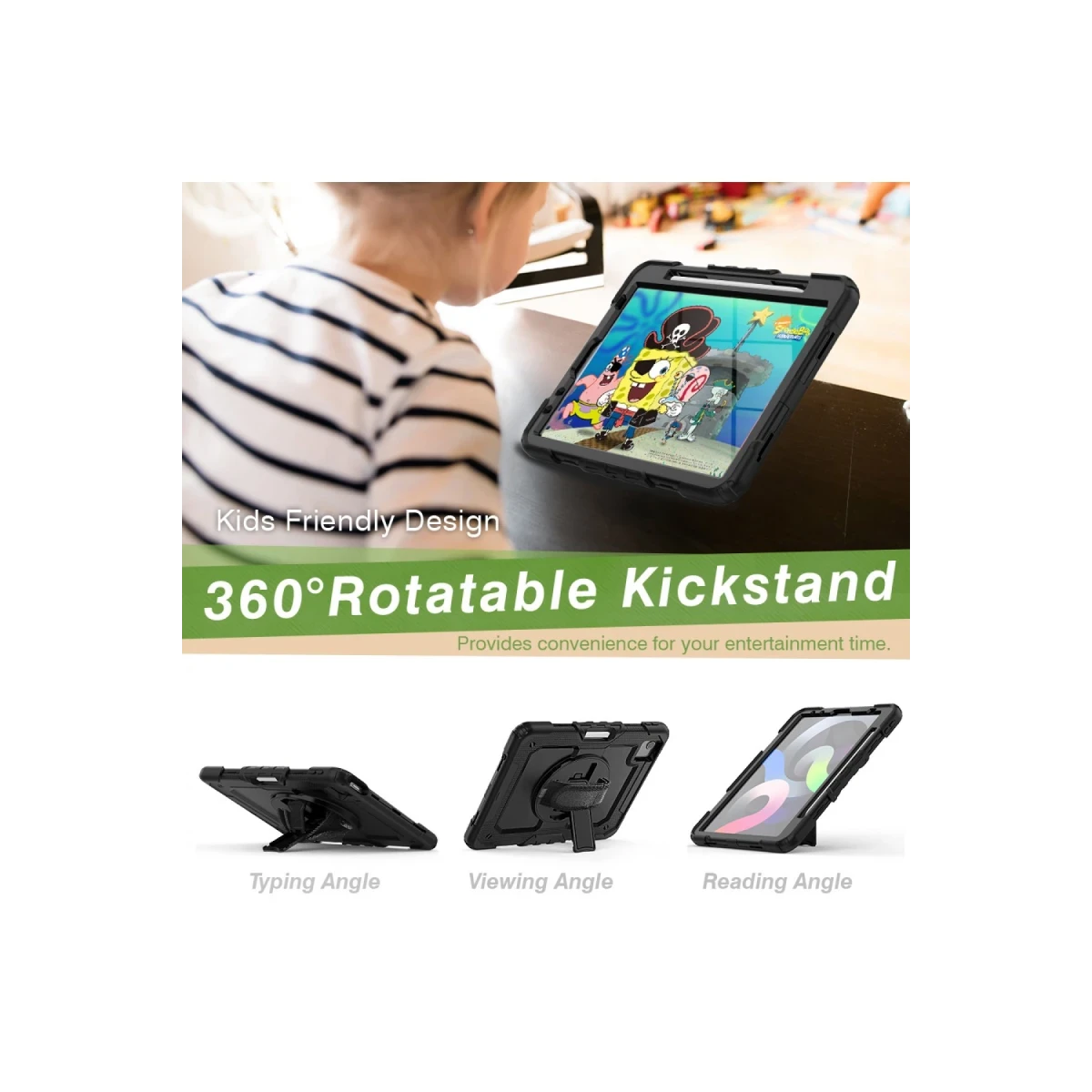 Newface Apple iPad Pro 11 (2020) Kılıf Pars Tablet Kapak - Siyah — görsel 10