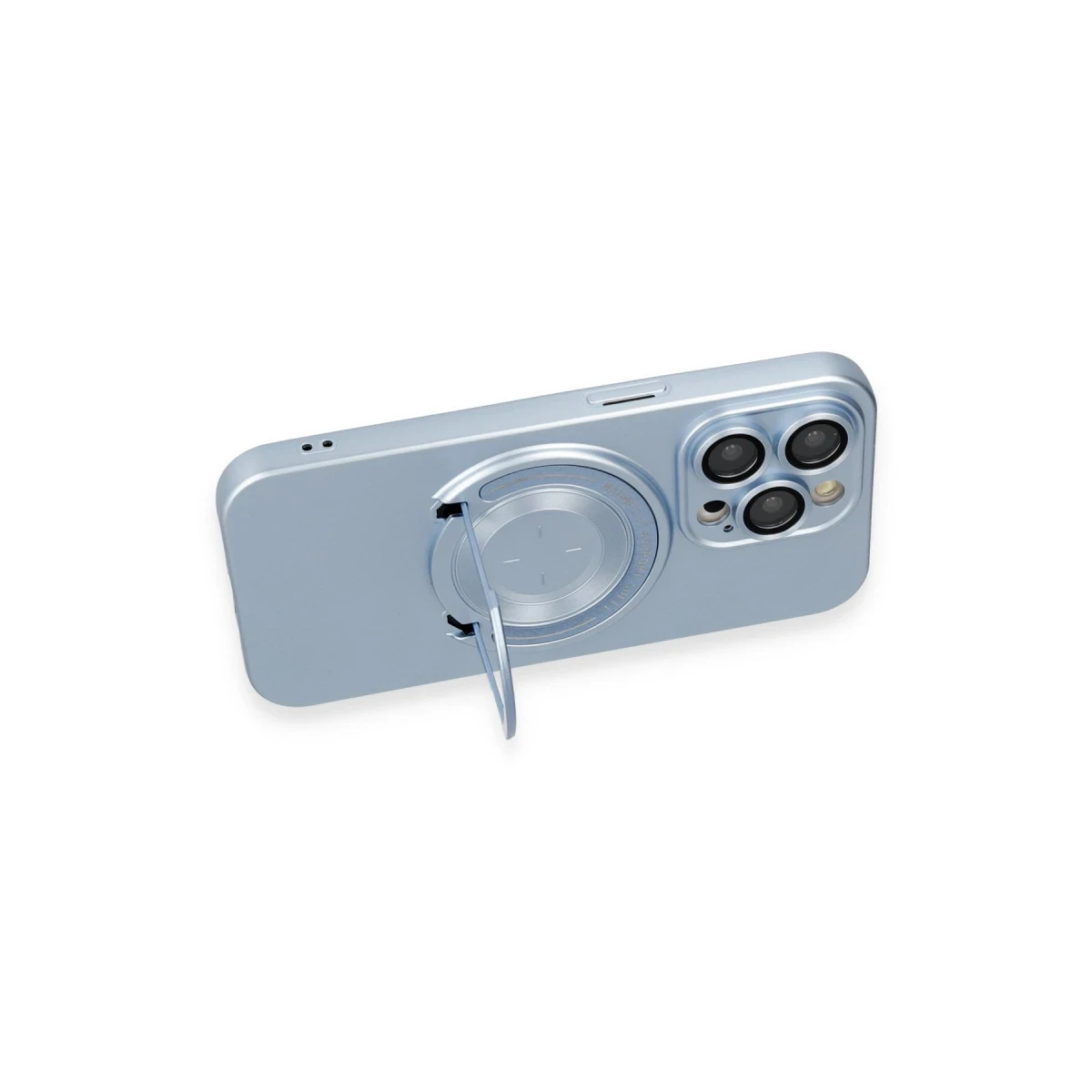Newface Apple iPhone 14 Pro Kılıf Lukka Magneticsafe Kapak - Sierra Blue