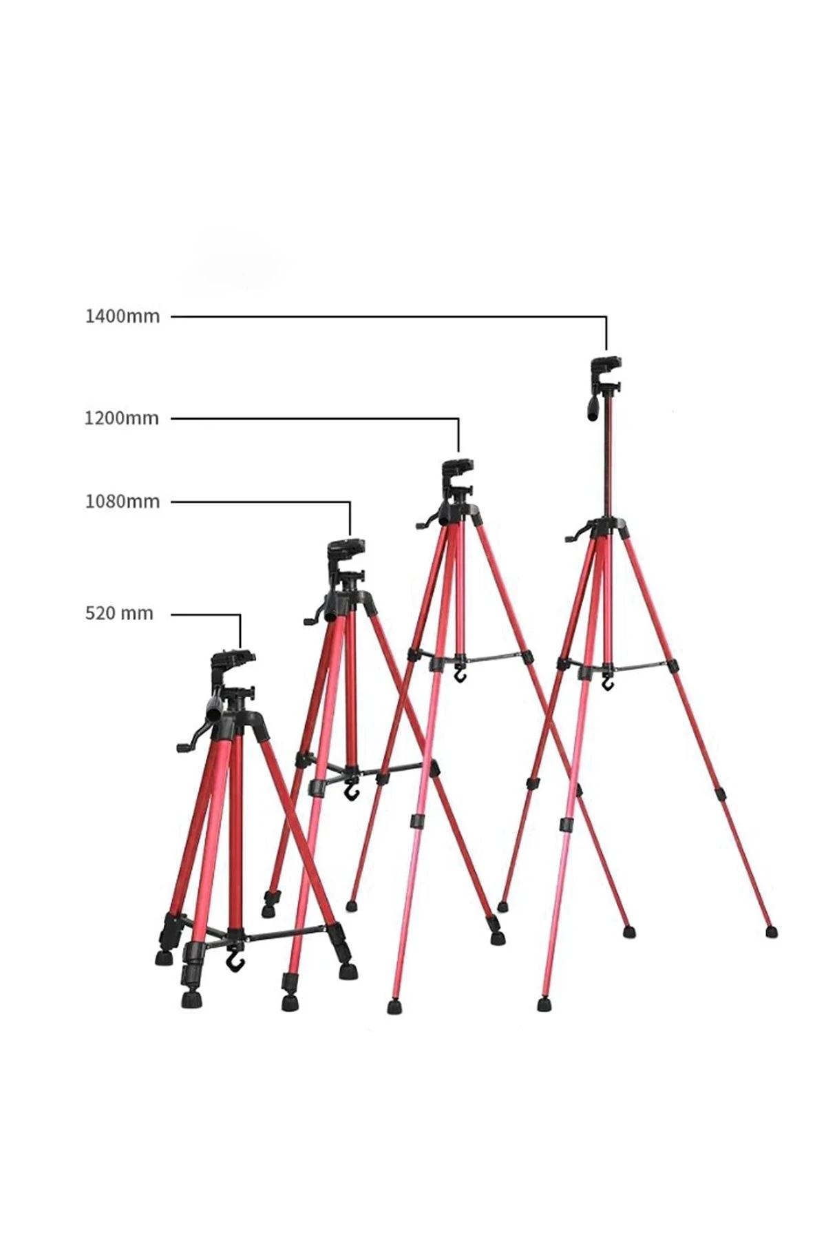 Newface 3366 Tripod - Kırmızı — görsel 4