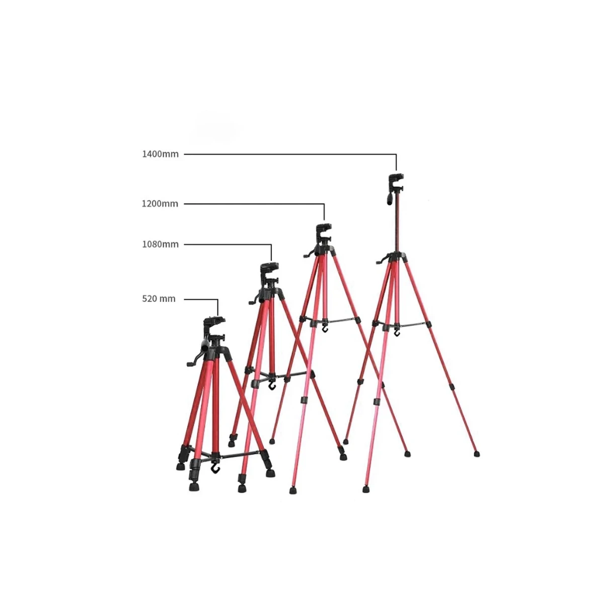 Newface 3366 Tripod - Kırmızı — görsel 12