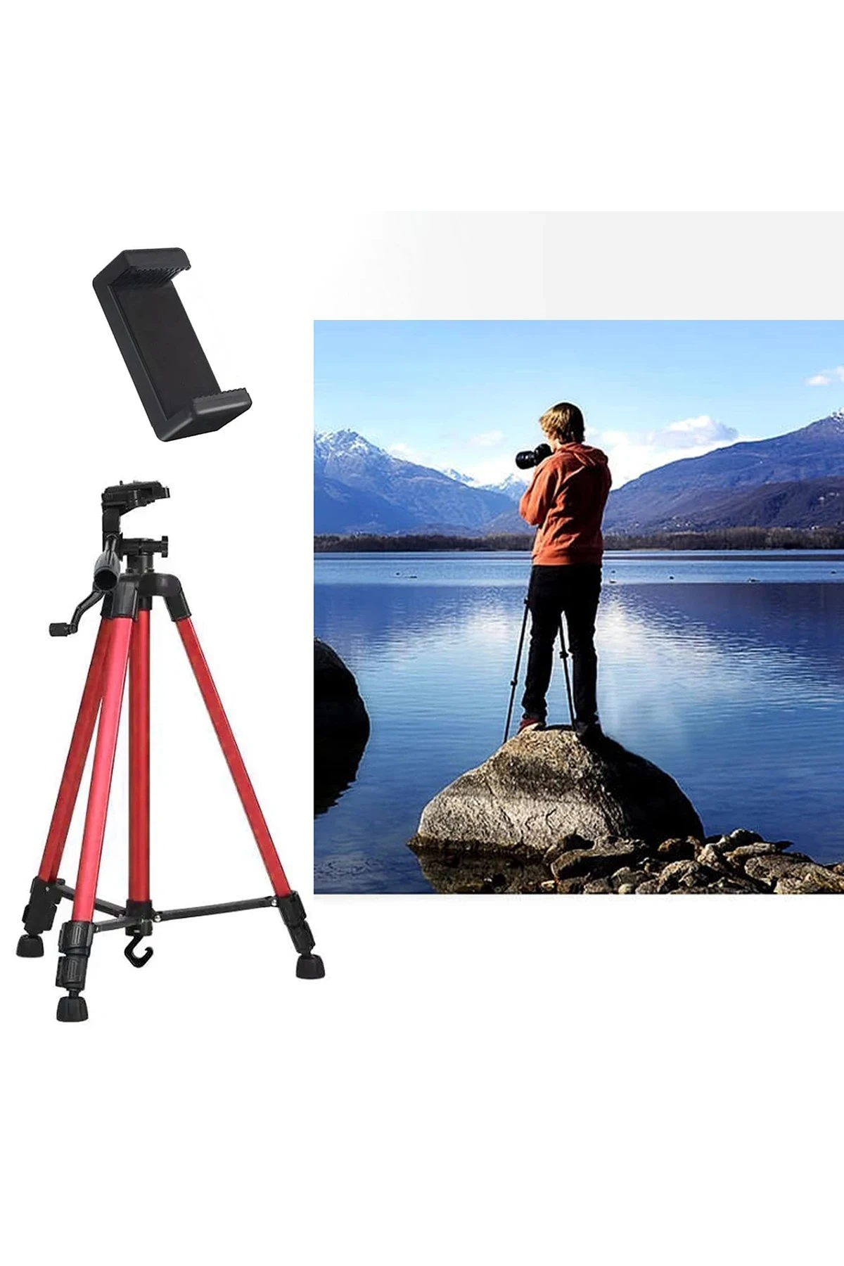 Newface 3366 Tripod - Kırmızı — görsel 6