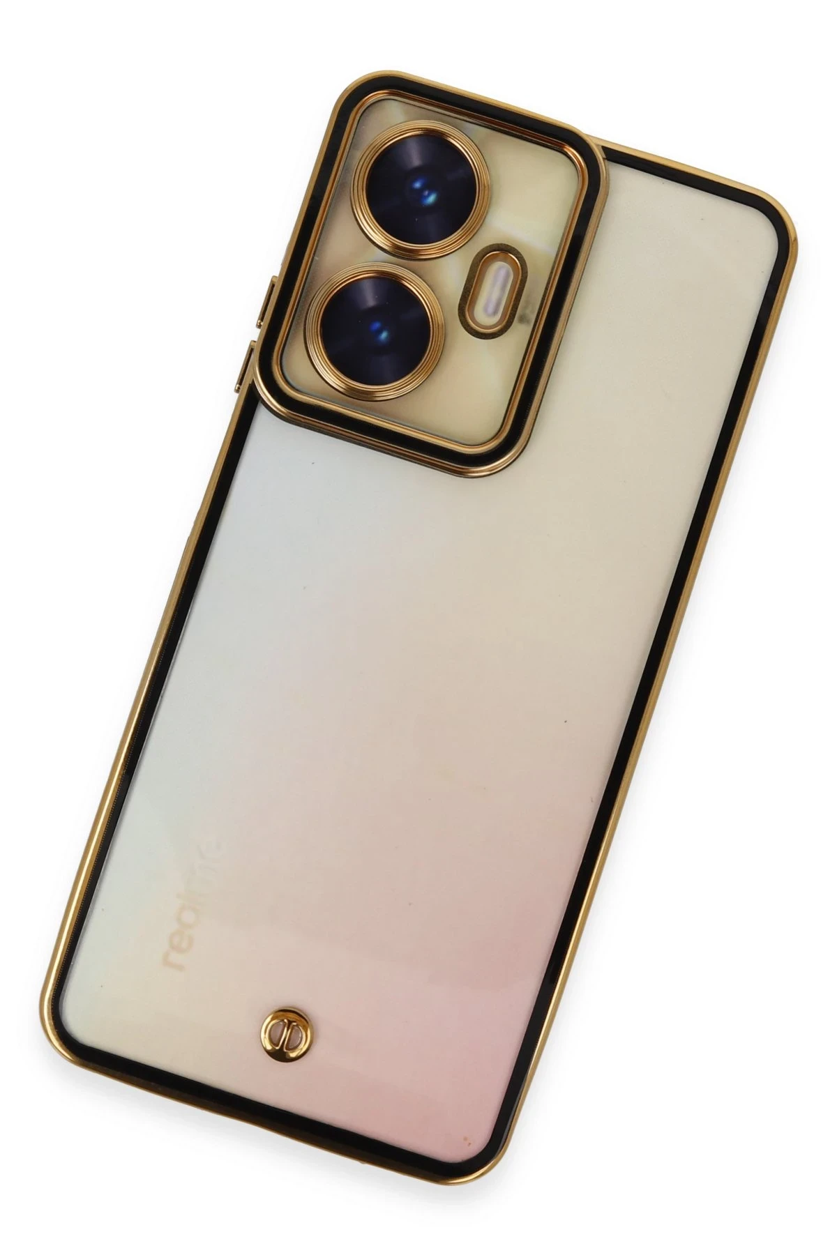 Newface Realme C55 Kılıf Liva Lens Silikon - Siyah — görsel 2