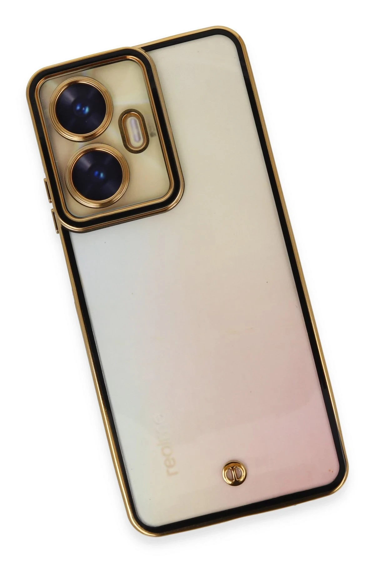 Newface Realme C55 Kılıf Liva Lens Silikon - Siyah — görsel 3