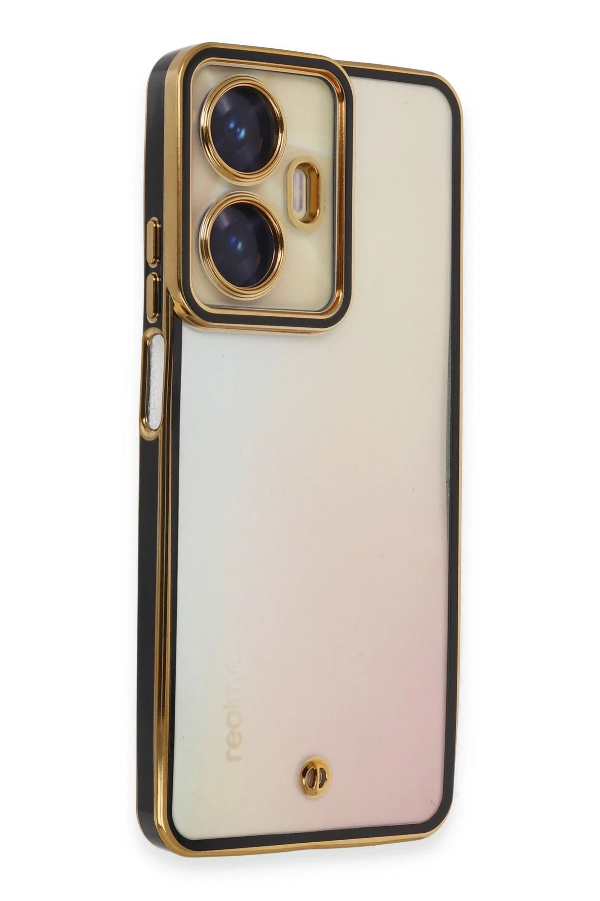 Newface Realme C55 Kılıf Liva Lens Silikon - Siyah — görsel 4