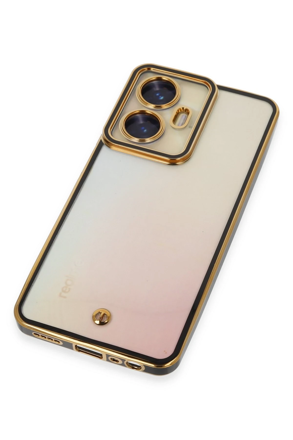 Newface Realme C55 Kılıf Liva Lens Silikon - Siyah — görsel 6