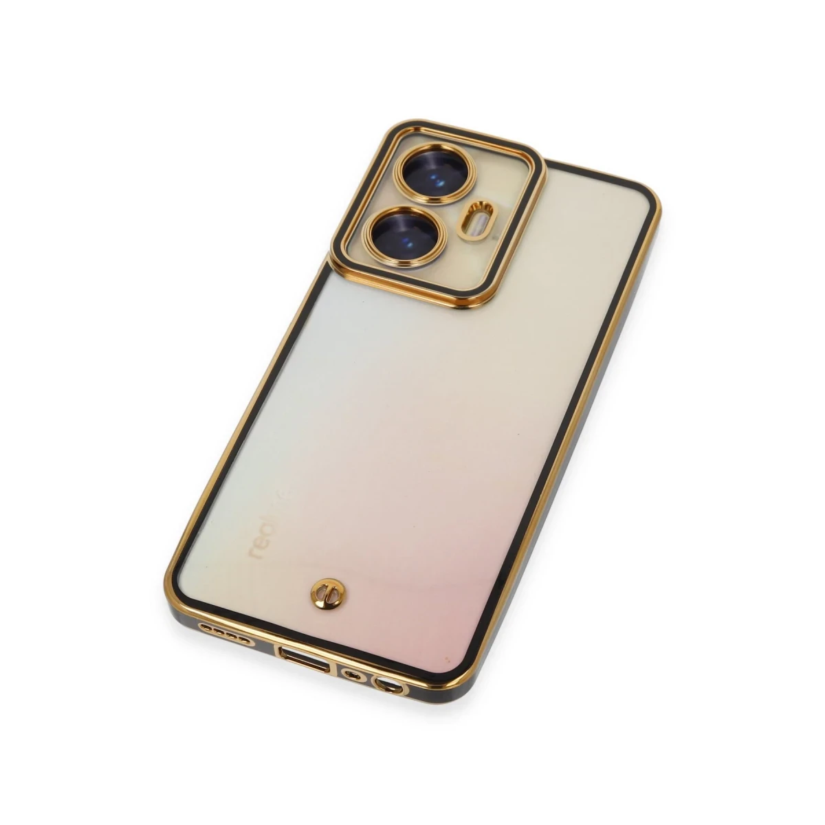 Newface Realme C55 Kılıf Liva Lens Silikon - Siyah — görsel 12
