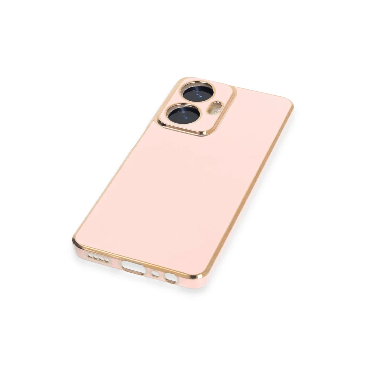 Newface Realme C55 Kılıf Volet Silikon - Pembe