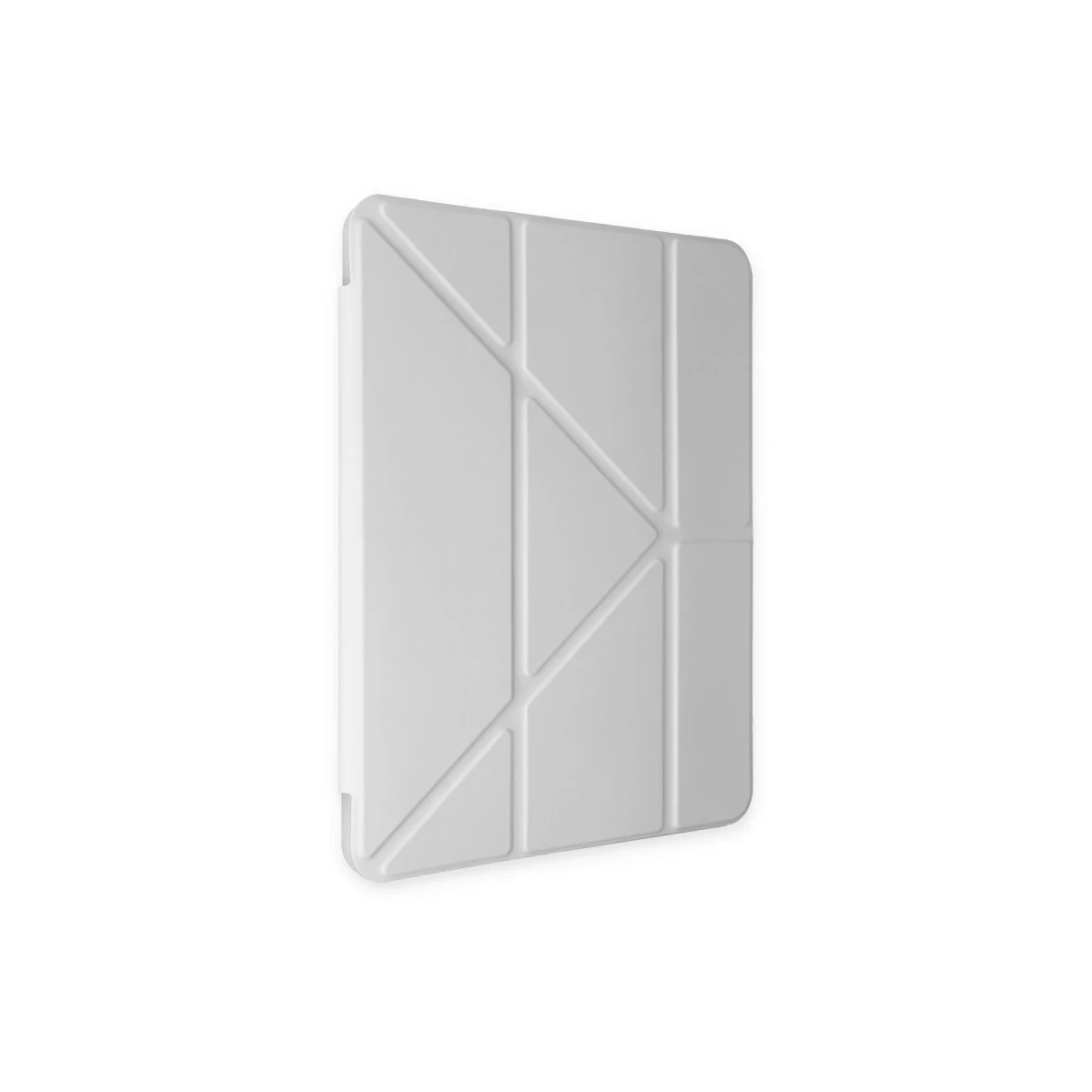Newface Apple iPad 9.7 (2018) Kılıf Kalemlikli Mars Tablet Kılıfı - Gri