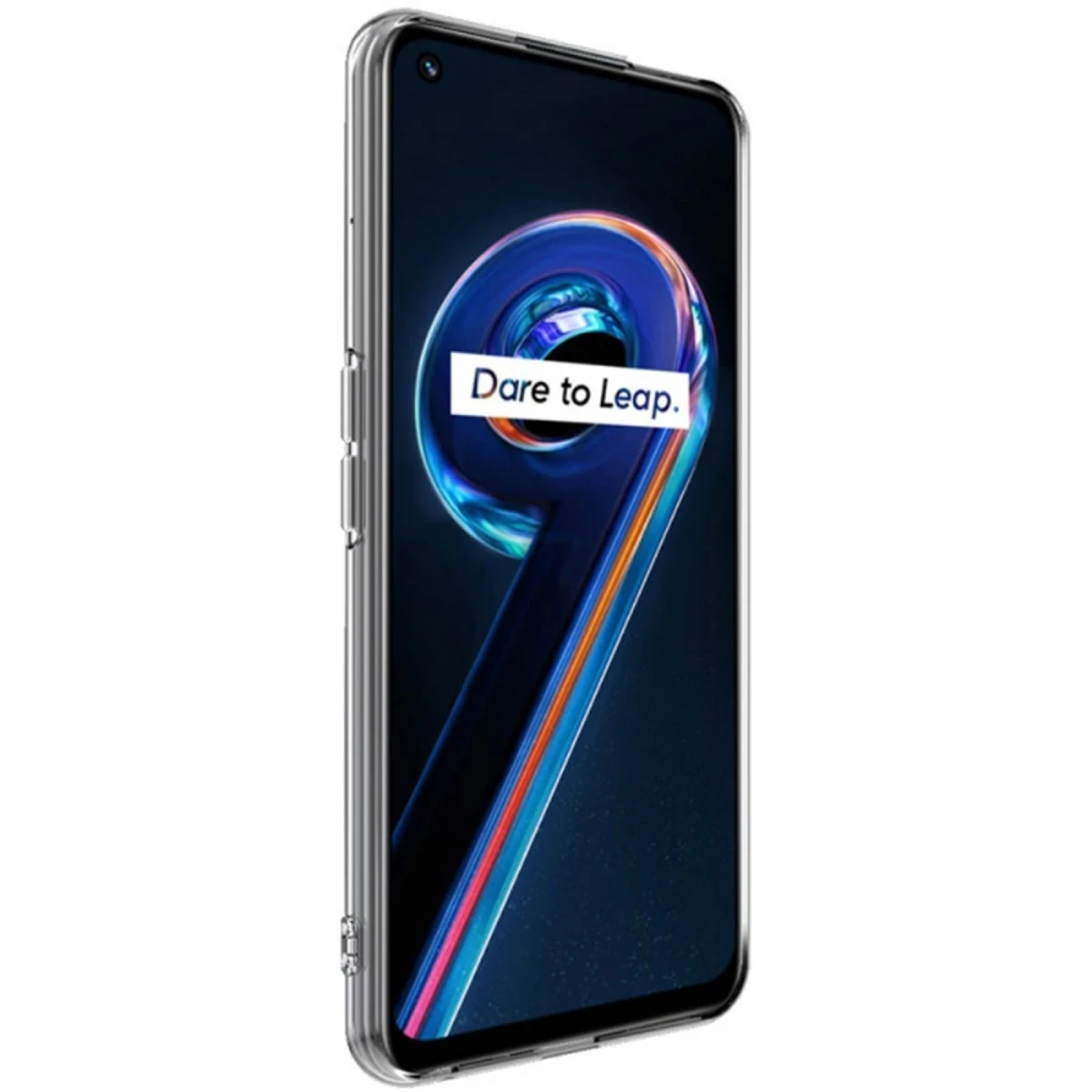 Newface Realme 9 Pro 5G Kılıf Lüx Şeffaf Silikon — görsel 4