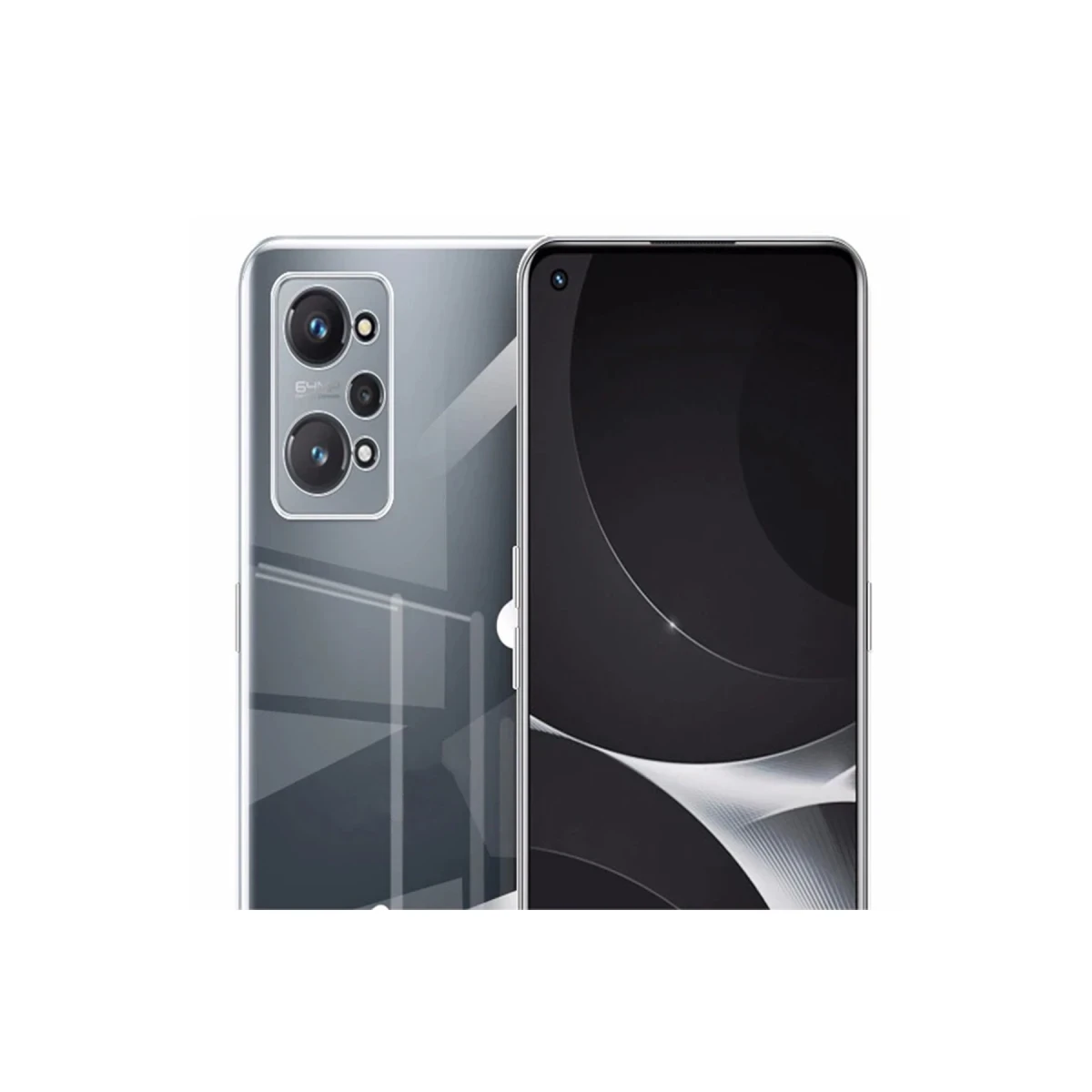 Newface Realme GT2 5G Kılıf Lüx Şeffaf Silikon — görsel 3
