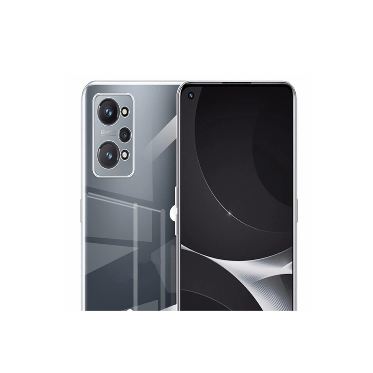 Newface Realme GT2 5G Kılıf Lüx Şeffaf Silikon — görsel 5