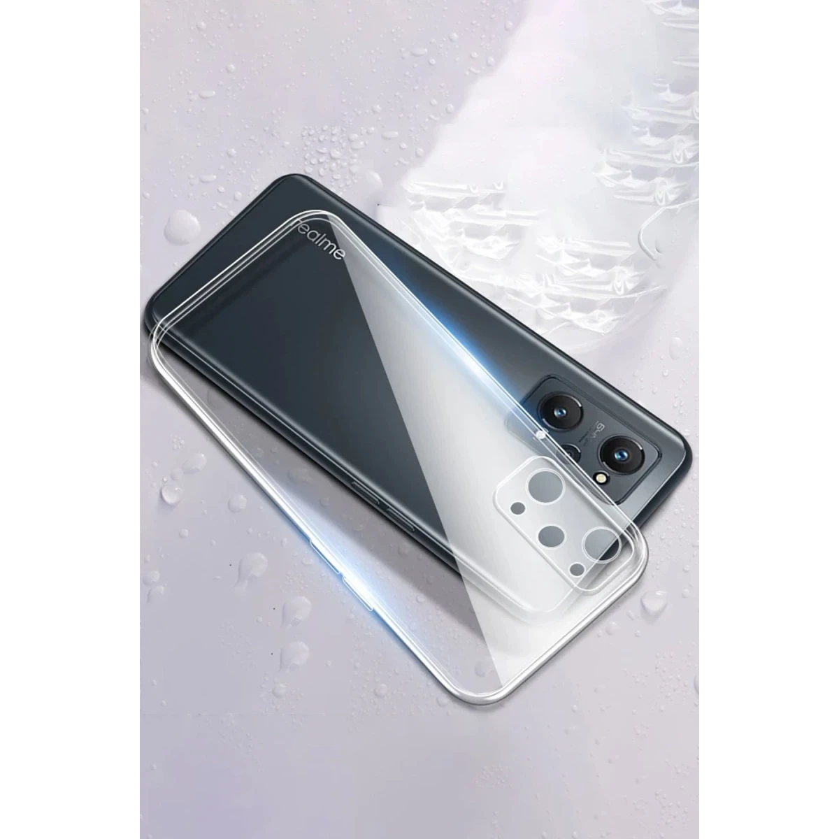 Newface Realme GT2 Pro 5G Kılıf Lüx Şeffaf Silikon — görsel 10