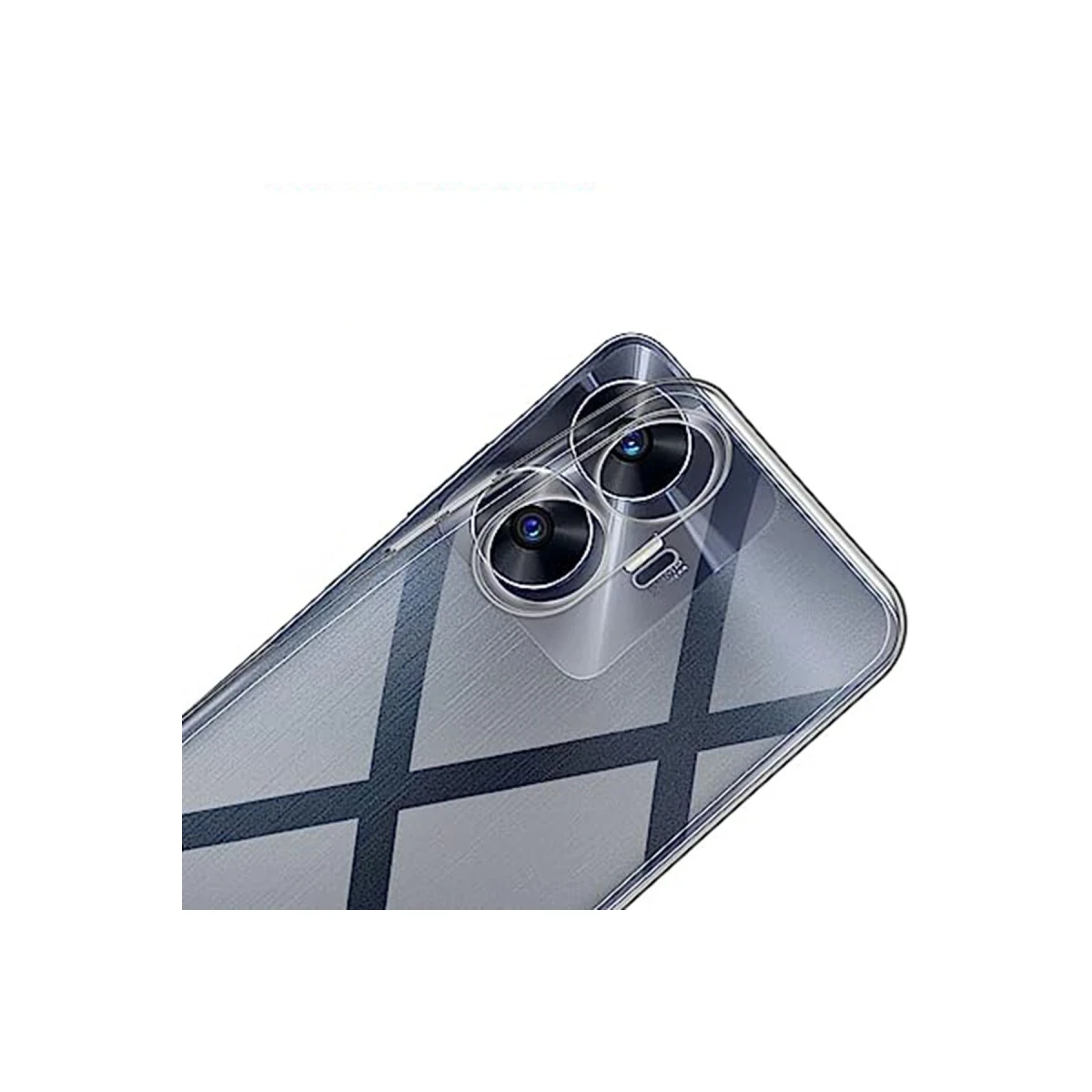 Newface Realme C55 Kılıf Lüx Şeffaf Silikon — görsel 3