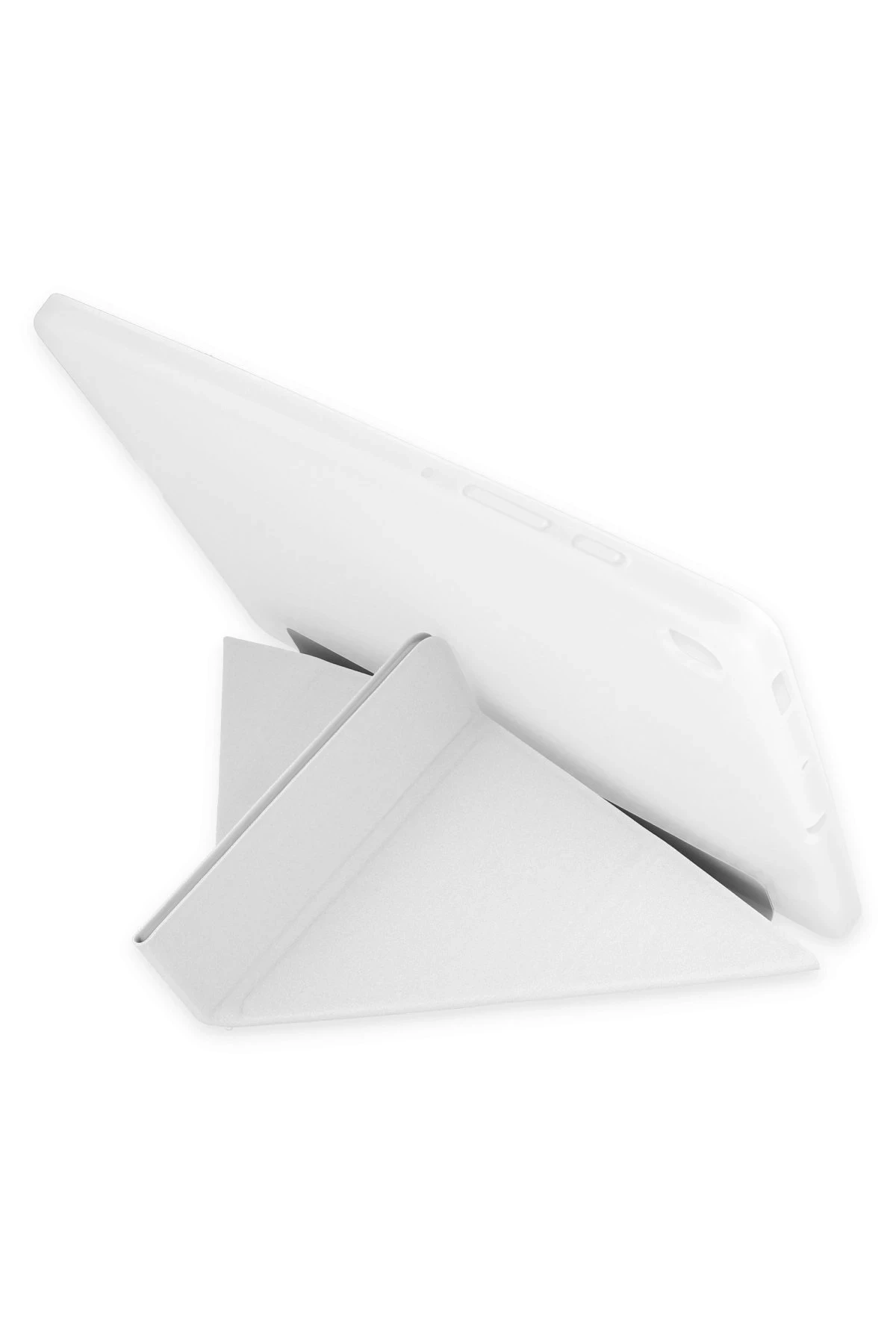Newface Samsung Galaxy X200 Tab A8 10.5 Kılıf Kalemlikli Mars Tablet Kılıfı - Gri
