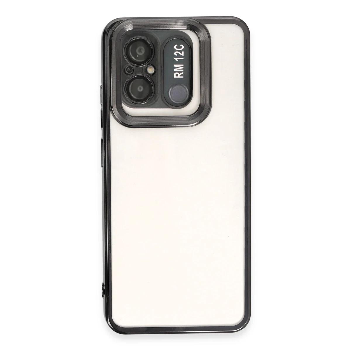 Newface Xiaomi Redmi 12C Kılıf Slot Silikon - Siyah — görsel 5