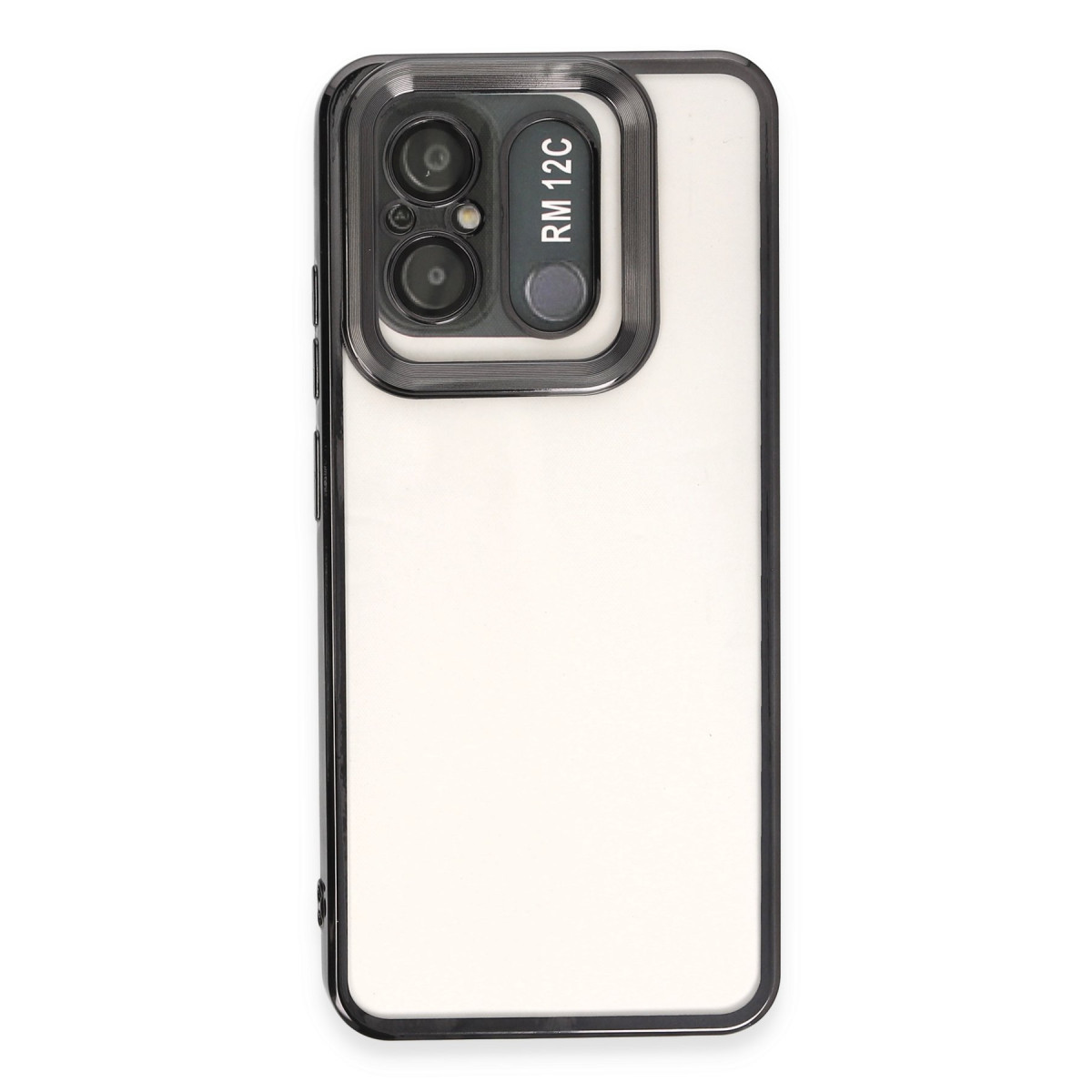 Newface Xiaomi Redmi 12C Kılıf Slot Silikon - Siyah — görsel 9
