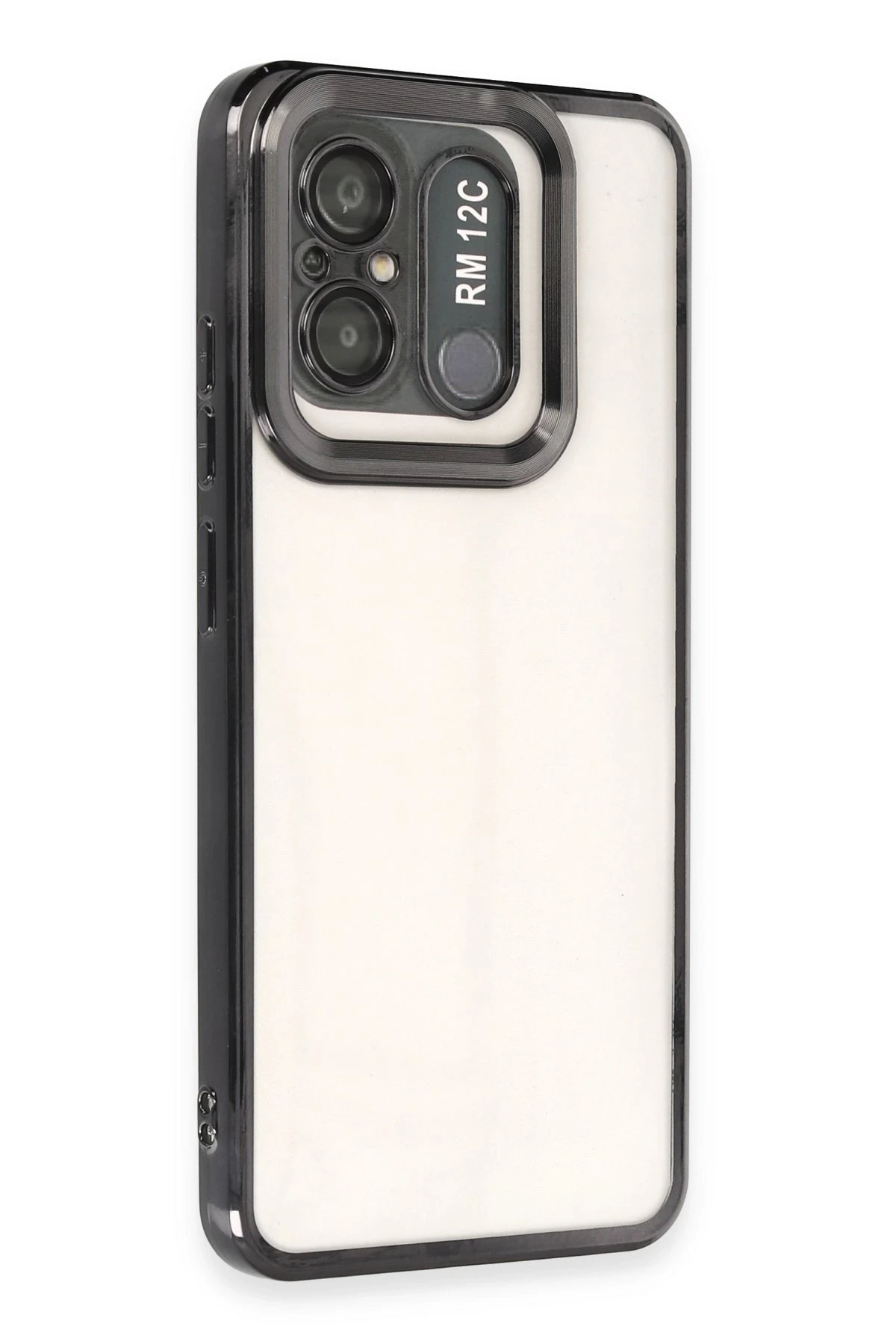 Newface Xiaomi Redmi 12C Kılıf Slot Silikon - Siyah — görsel 2