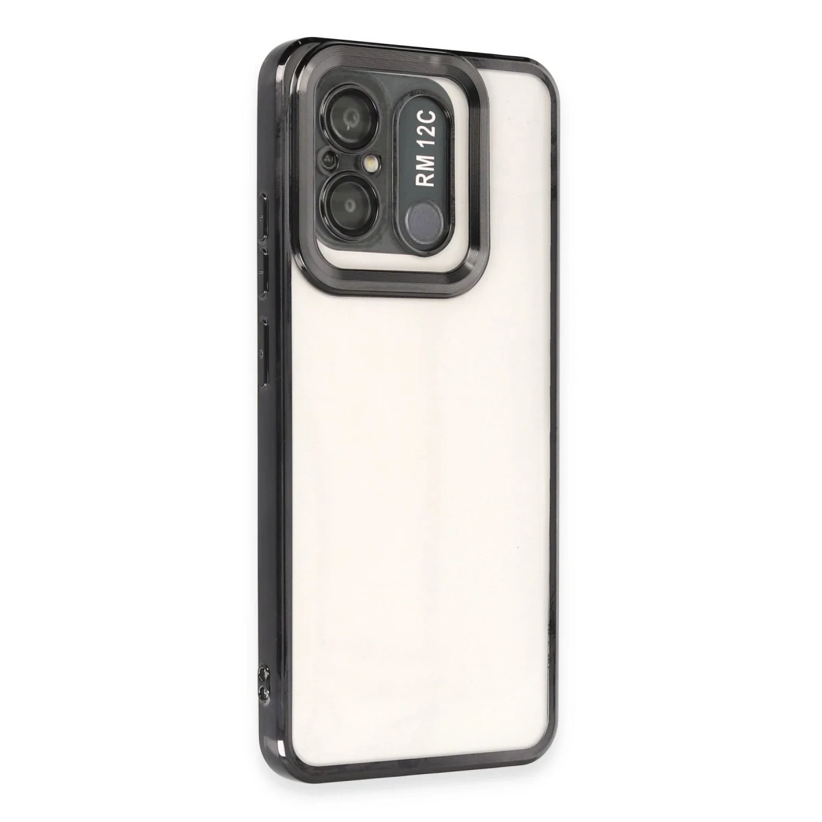 Newface Xiaomi Redmi 12C Kılıf Slot Silikon - Siyah — görsel 6