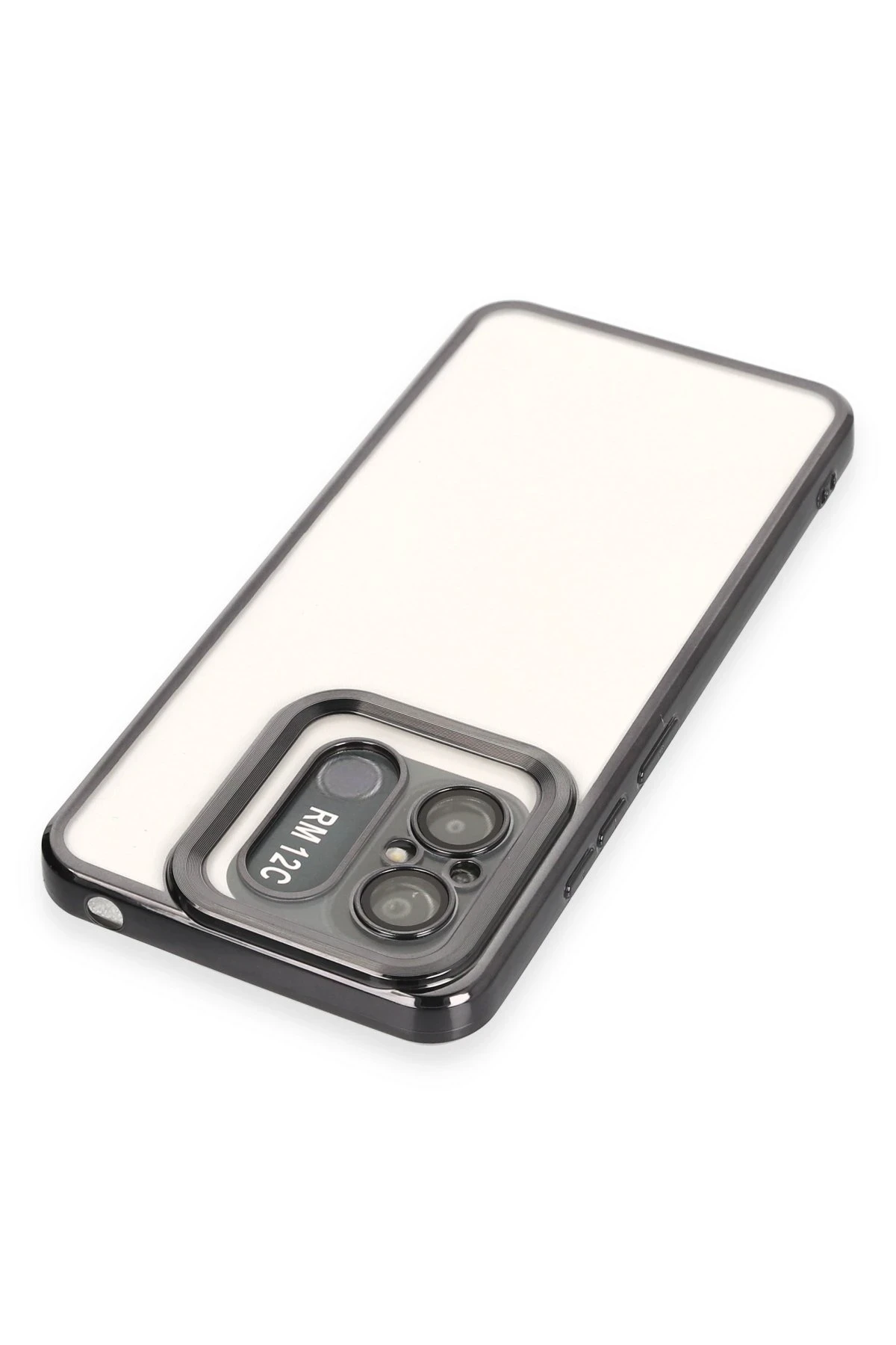Newface Xiaomi Redmi 12C Kılıf Slot Silikon - Siyah — görsel 3