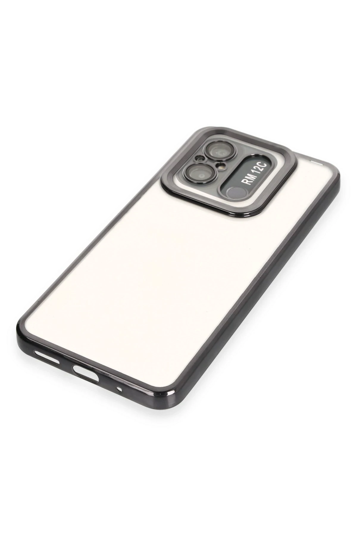 Newface Xiaomi Redmi 12C Kılıf Slot Silikon - Siyah — görsel 4