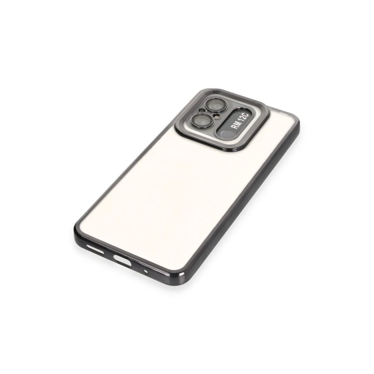 Newface Xiaomi Redmi 12C Kılıf Slot Silikon - Siyah — görsel 8