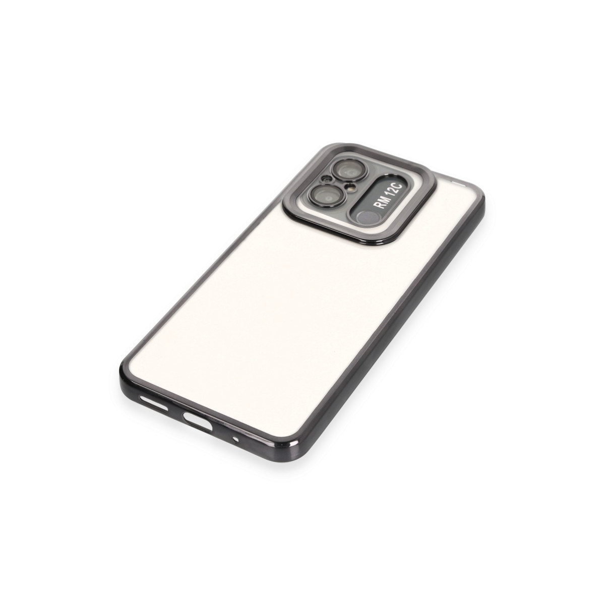 Newface Xiaomi Redmi 12C Kılıf Slot Silikon - Siyah — görsel 12
